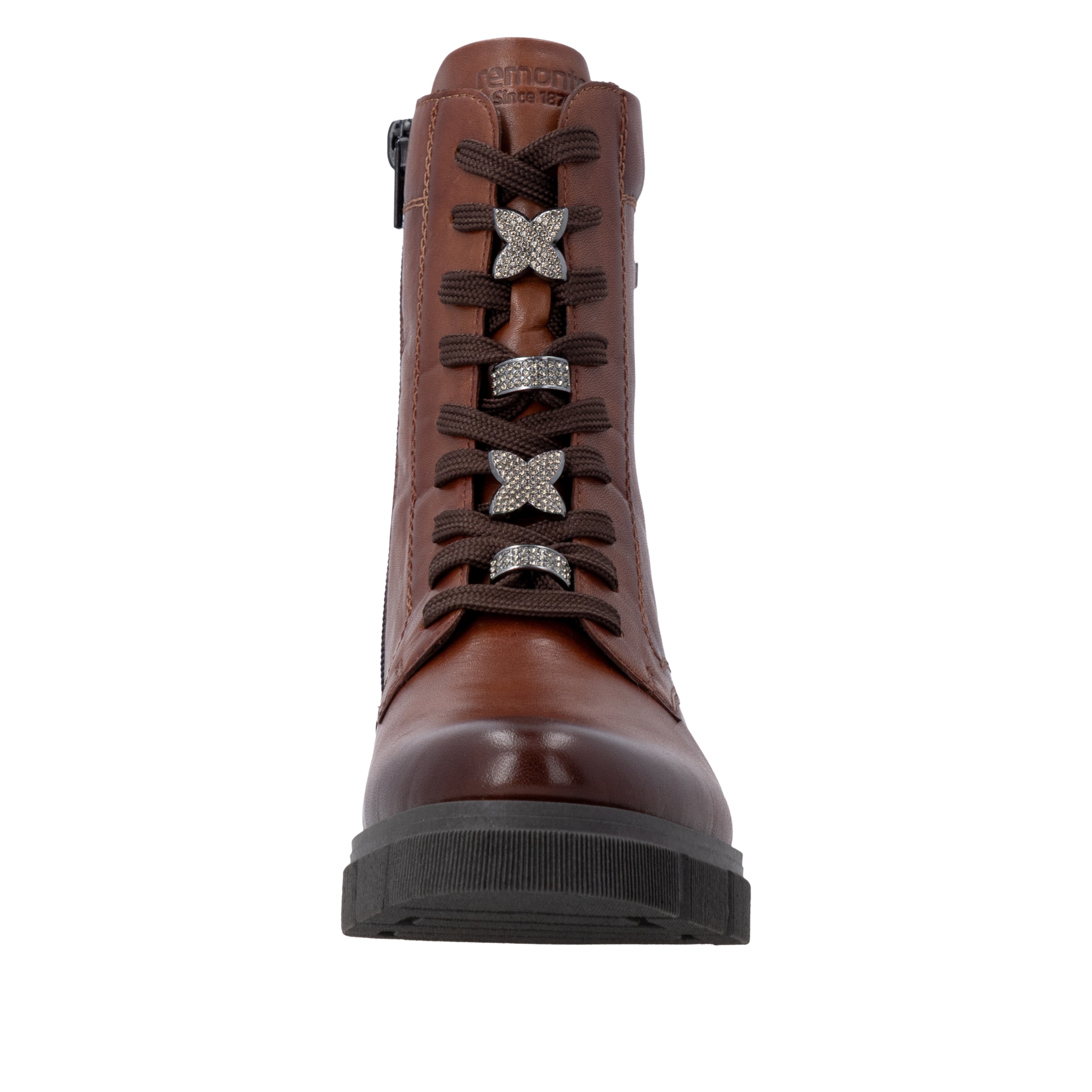 Remonte Schnürstiefelette  Schnürboots, Blockabsatz, mit wasserabweisender TEX-Membran