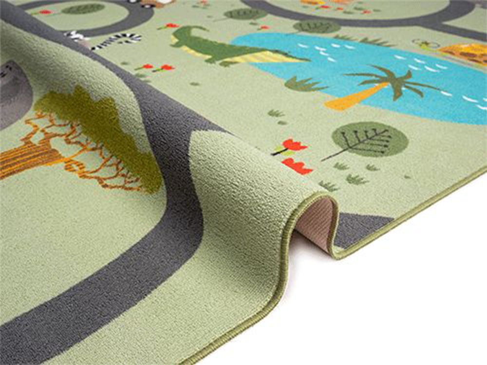 the carpet Teppich »Happy Life«, rund, 4 mm Höhe, Life Kinderzimmer Teppich Spielteppich pflegeleicht