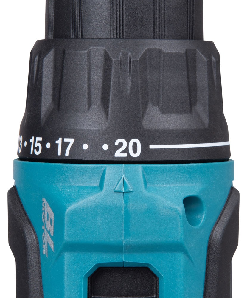Makita Akku-Schlagbohrschrauber »DHP490RFX3, 18V, Inkl. 2x 3Ah Akku und Ladegerät« max. 65 Nm, 0-1.900 min- ¹,  kraftvoller, bürstenloser, einsetzbar zum Schrauben und Bohren