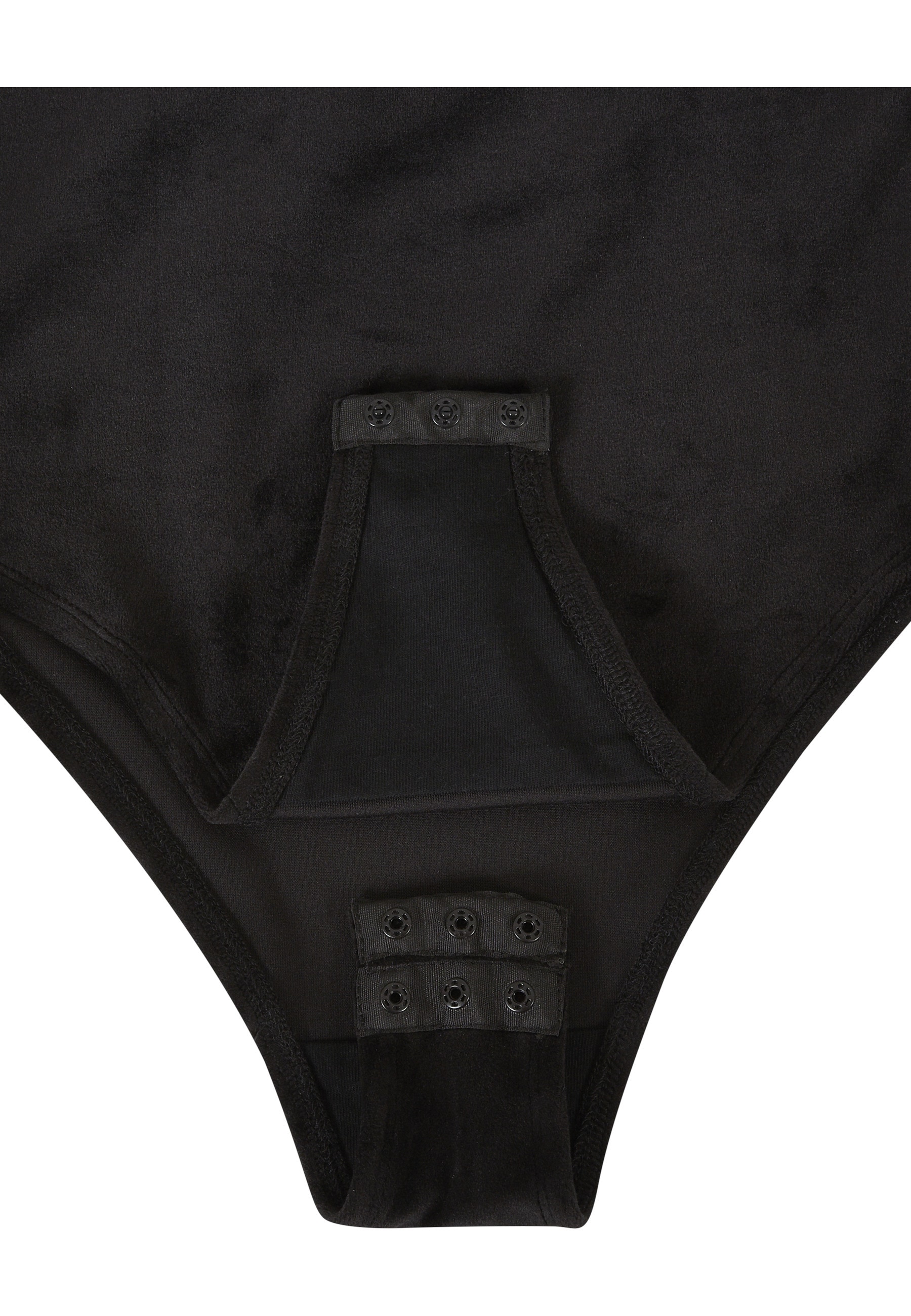 URBAN CLASSICS Body »Urban Classics Damen Ladies Velvet Cut-Out Turtleneck Body«