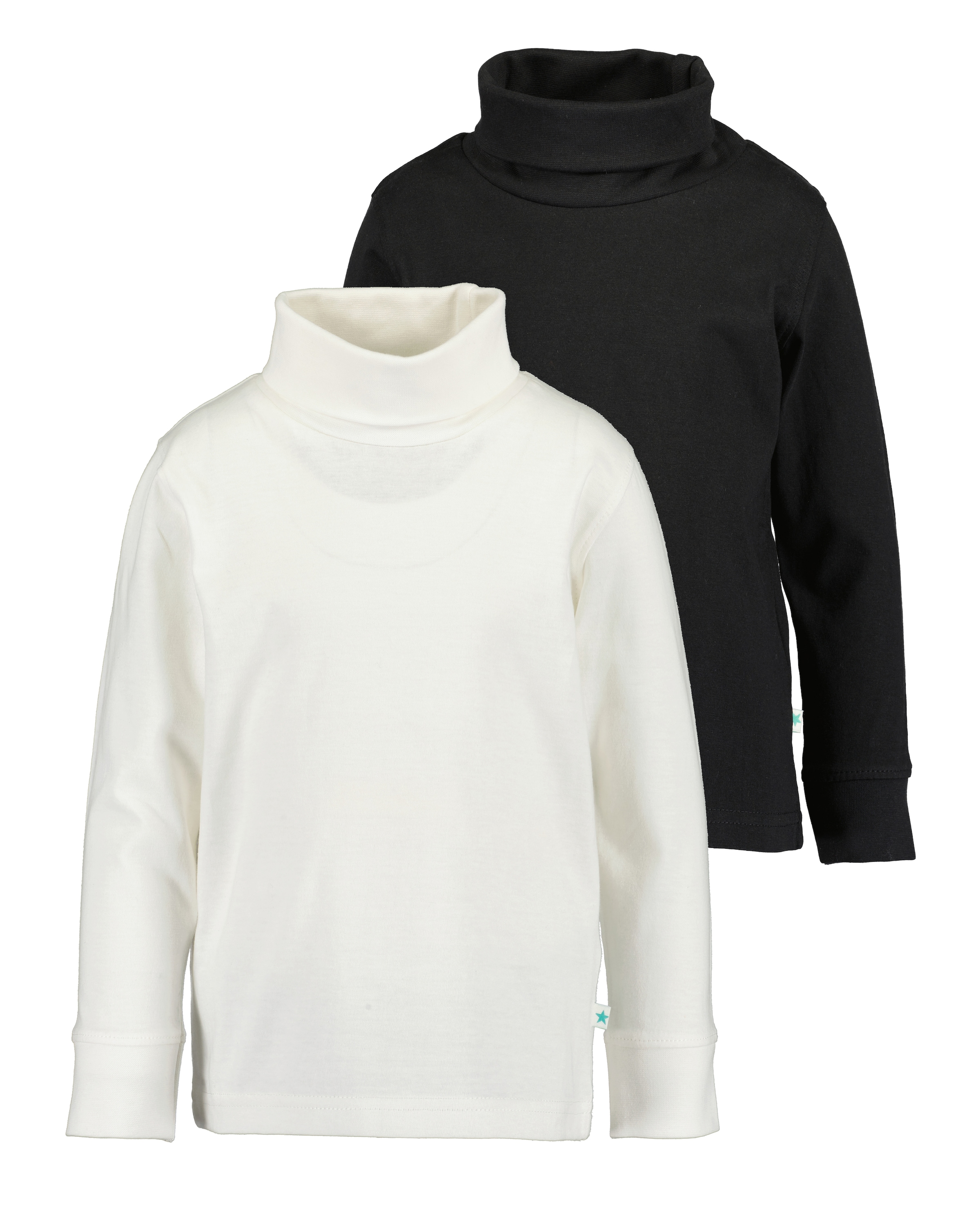 Blue Seven Langarmshirt »Blue Seven Jungen Rollkragenpullover KIDS BOYS BASICS - 2er Pack«, (2 tlg.)