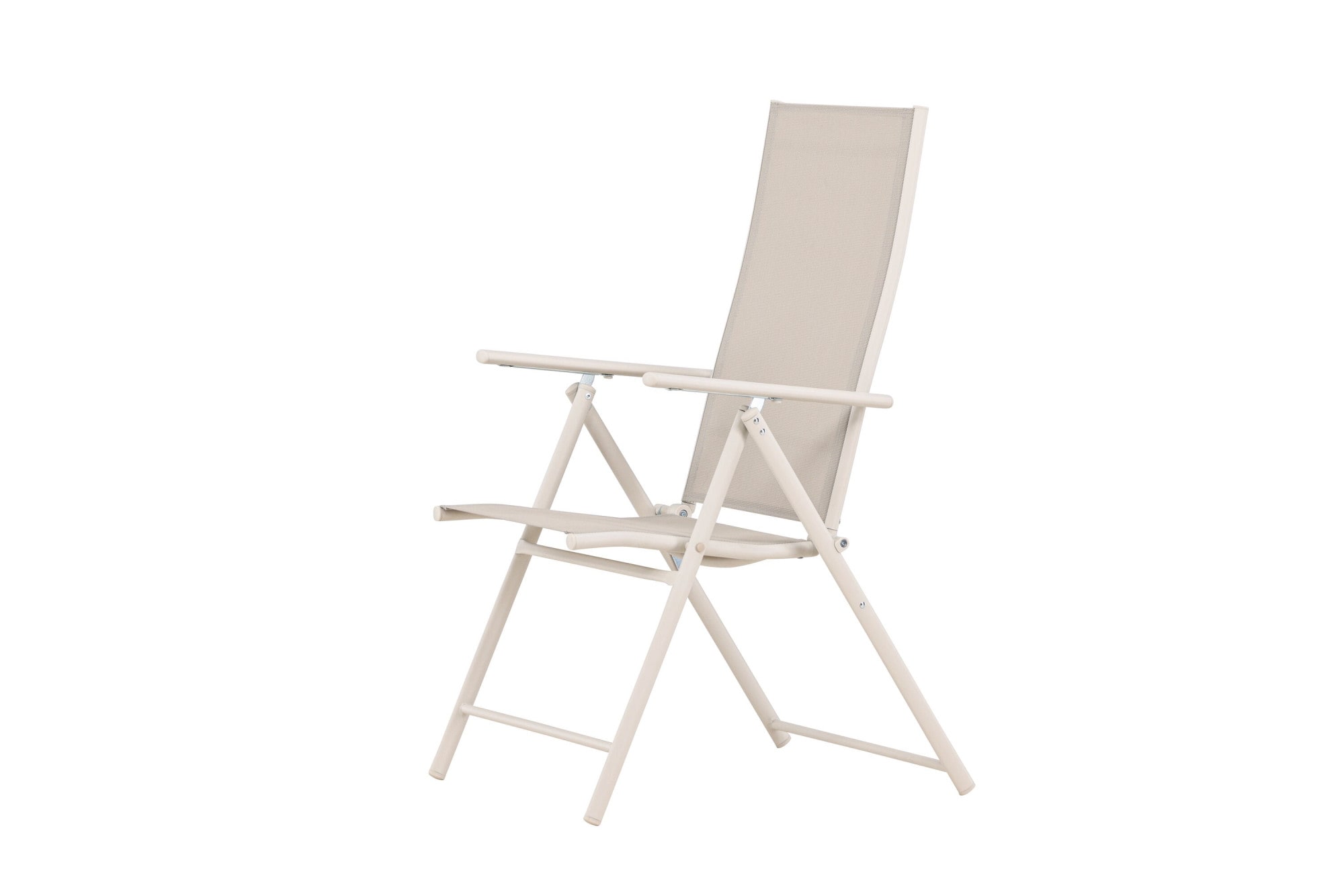Venture Home Gartenstuhl »Levanzo, 2er-Set Gartenstühle klappbar, belastbar bis 110 kg« () Stuhlset, Stahlrahmen, Textilene-Sitz, klappbar, verstellbare Lehne