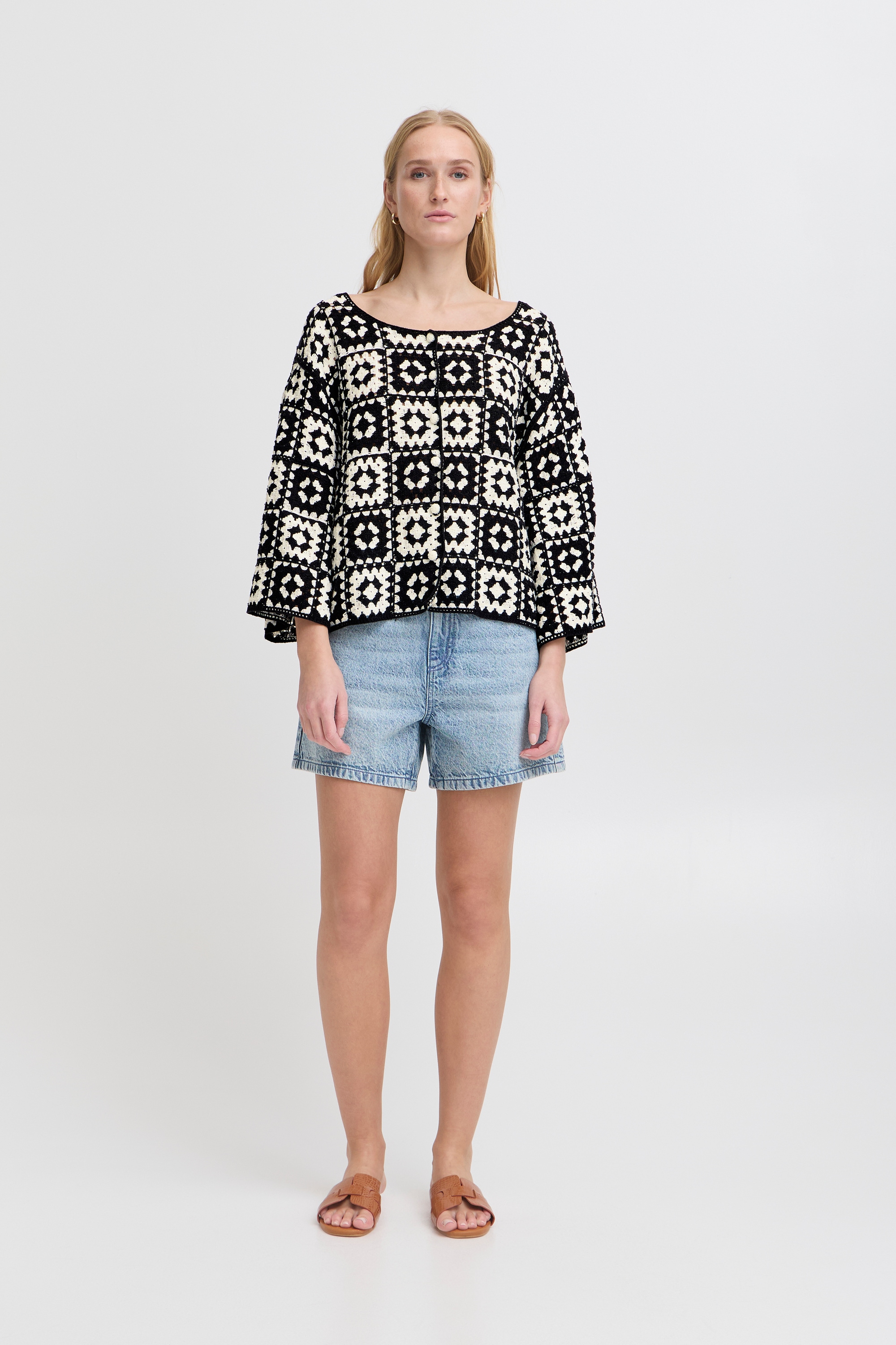 Ichi Strickjacke »Strickjacke IHBANDIE«