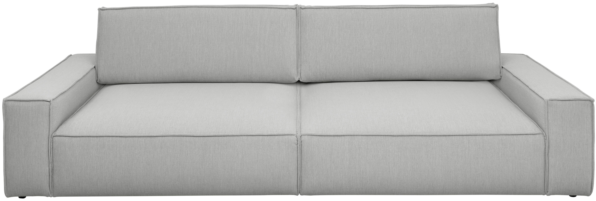 Home affaire Big-Sofa »NEU: SHERWOOD XXL, Big-Sofa (316cm), extra tiefe Sitzfläche 95 cm«, bequemer Sitzkomfort, Cord u. Leinenoptik, Kedernaht