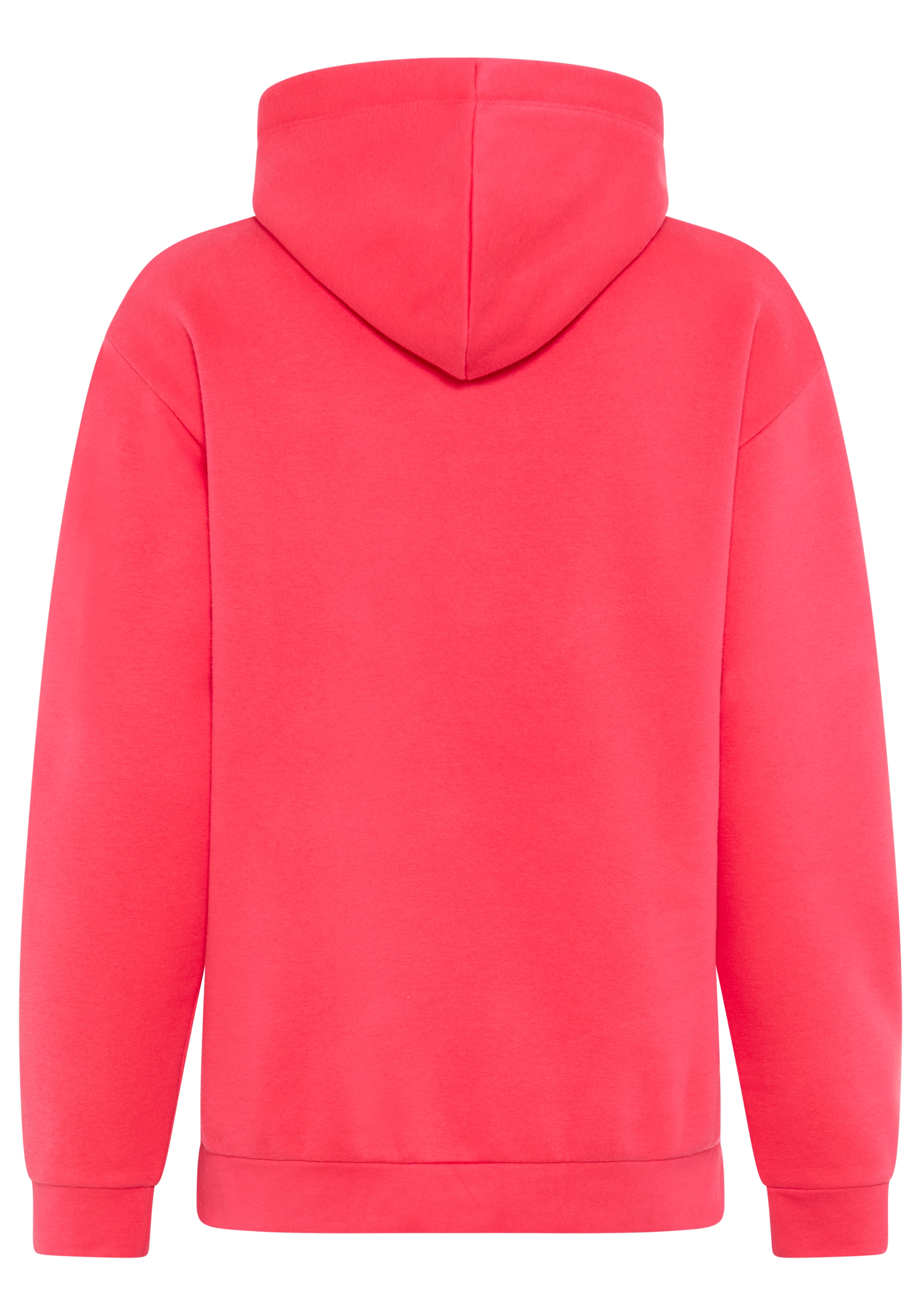 DELMAO Kapuzensweatshirt , Weiche Baumwollmischung mit Kängurutasche und bedruckter Kordel
