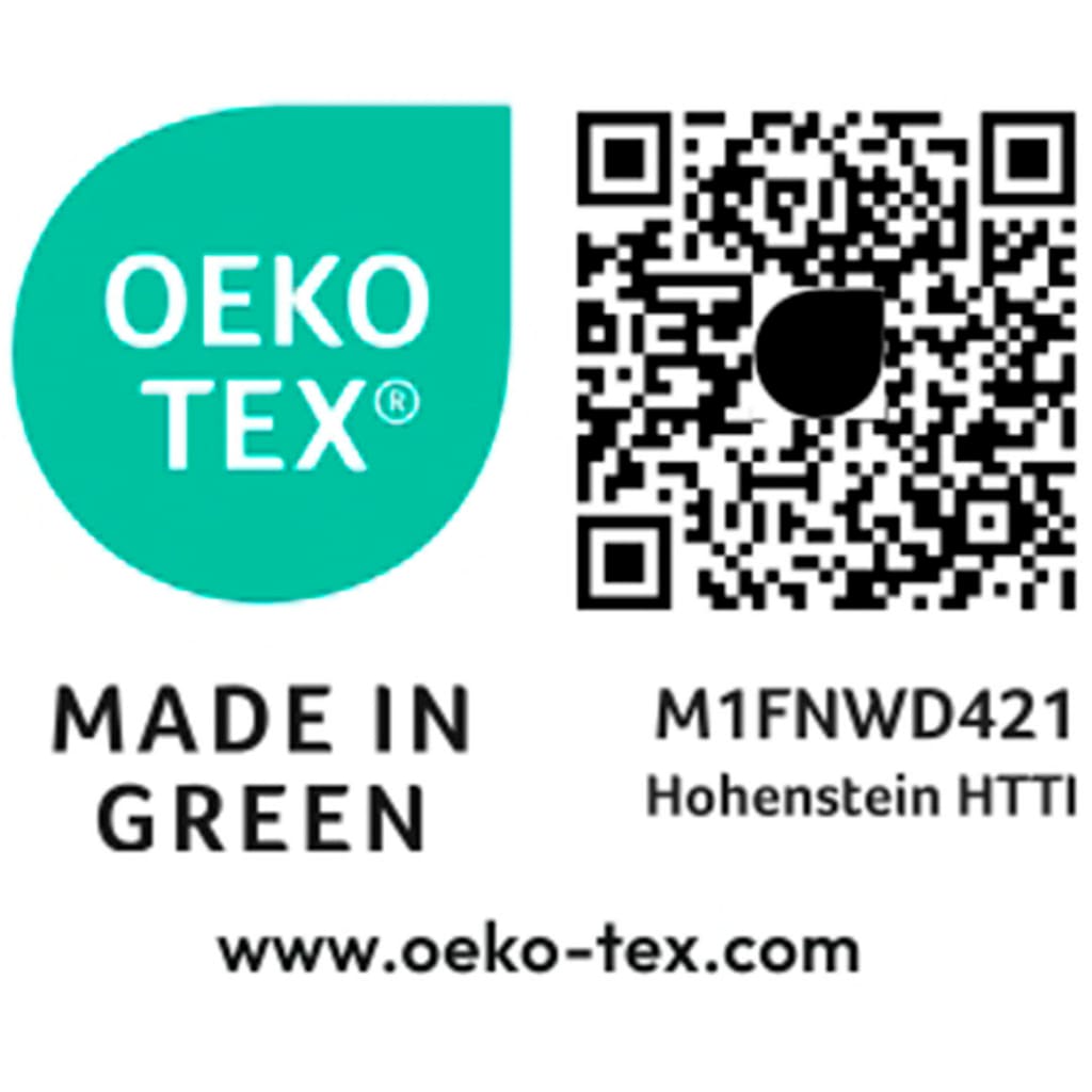 Schlafgut Spannbettlaken »EASY Jersey Elasthan Topper«, MADE IN GREEN by OEKO-TEX®