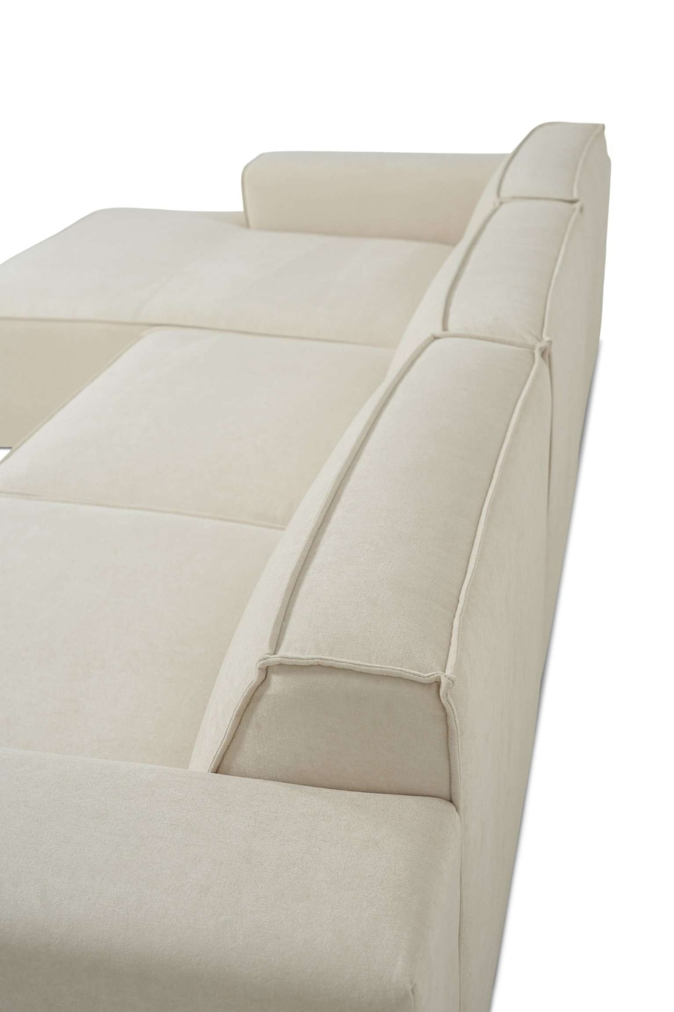 OTTO home Ecksofa »Jorrena, extra weicher Chenille-Stoff« L-Form, 3 Komfortstufen, Breite 316 cm, mit Wellenunterfederung