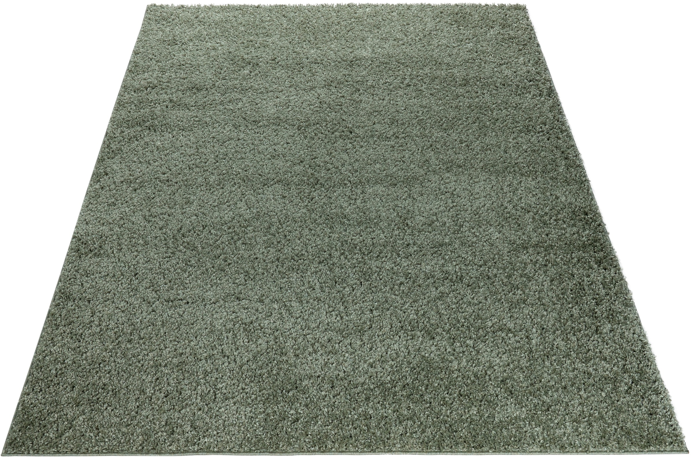 my home Hochflor-Teppich »Viva«, rechteckig, 45 mm Höhe, Uni Farben, einfar günstig online kaufen