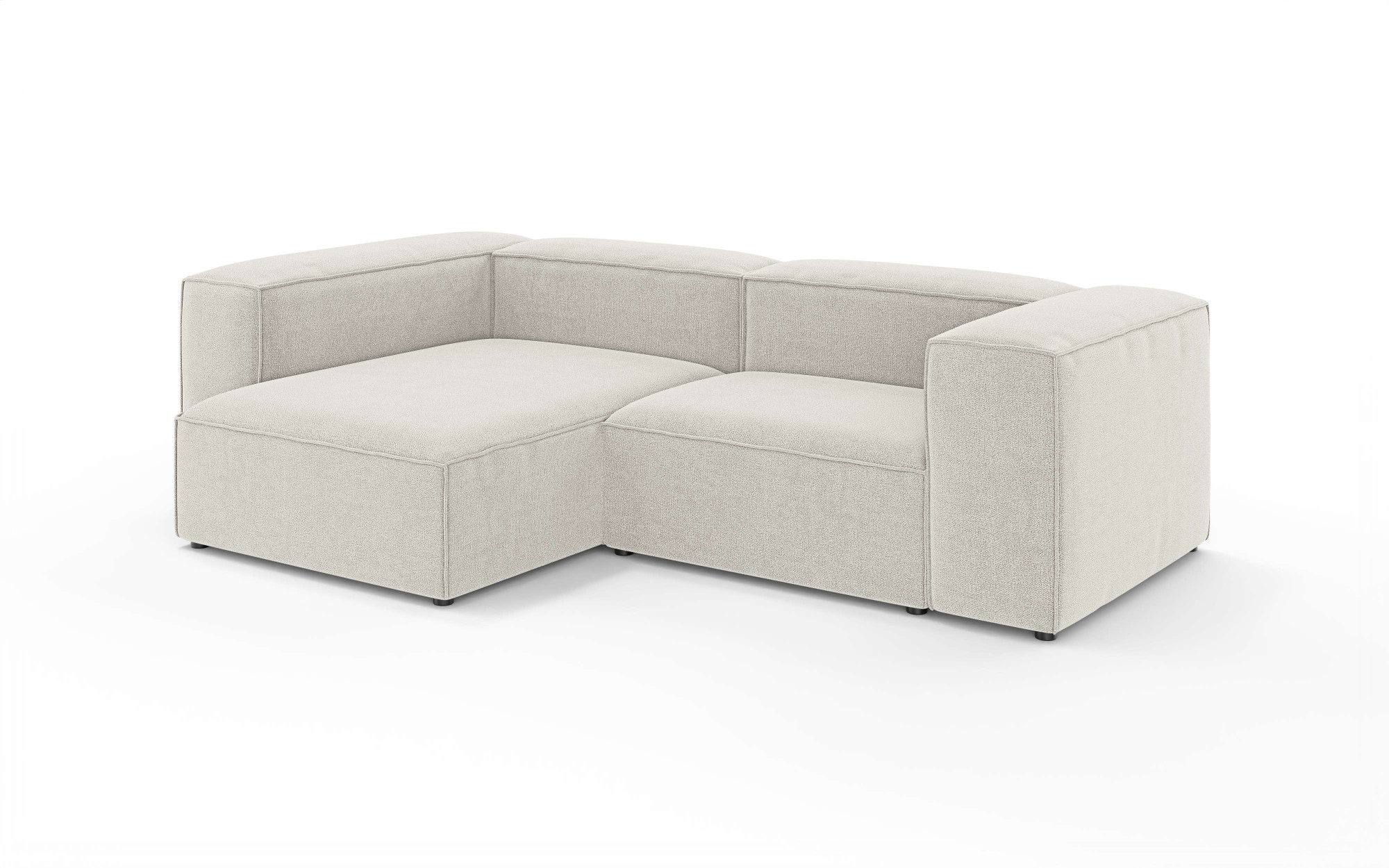 INOSIGN Ecksofa »HAILY L-Form links/rechts, Modularsofa, Maße B/T/H: 260/160/72 cm«, als Modul oder separat verwendbar, für individuelle Zusammenstellung