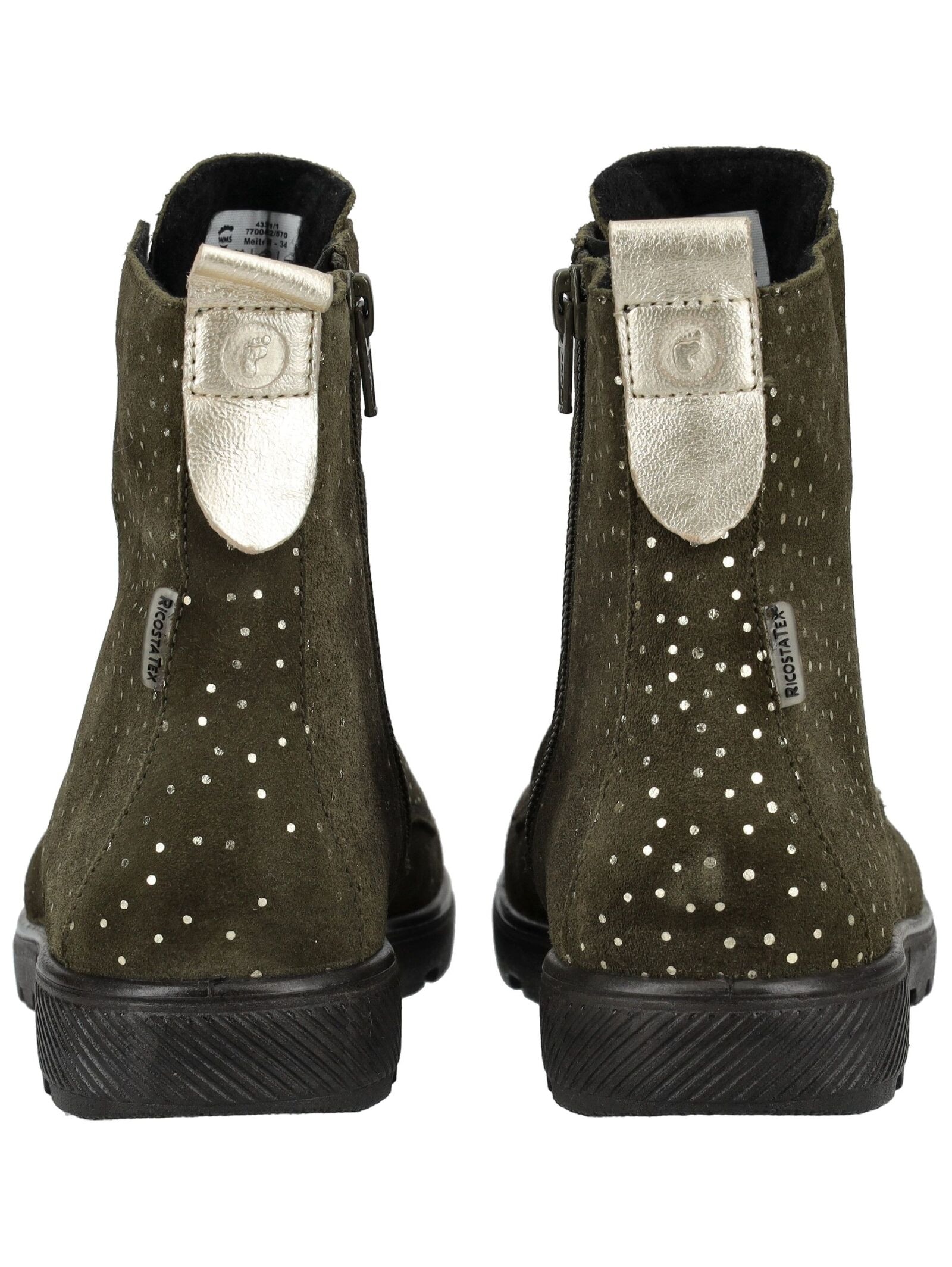 Ricosta Schnürstiefelette »Ricosta Stiefelette Veloursleder«