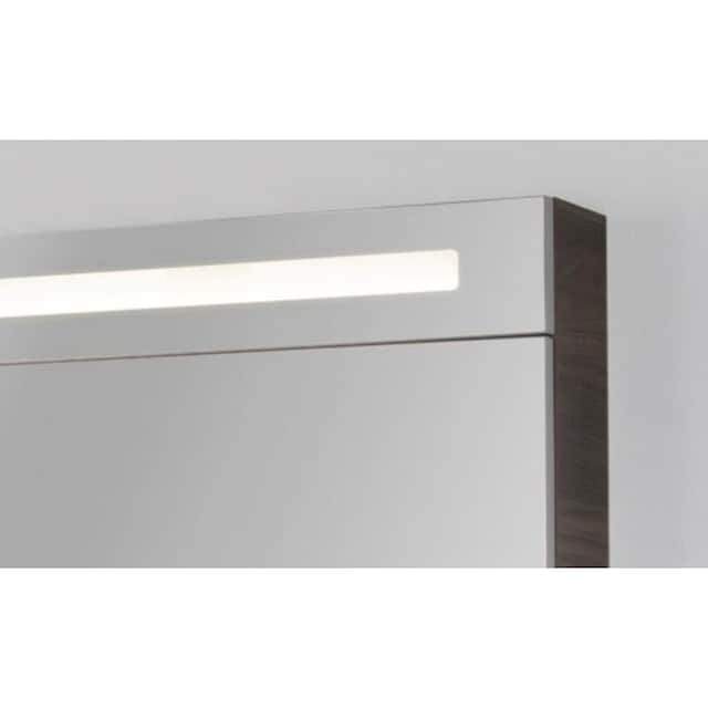 60 cm, Badmöbel »CL Breite - FACKELMANN und Spiegelschrank mit 1 auf Spiegel-Tür Raten kaufen Ulme-Madera«, 60 LED-Beleuchtung