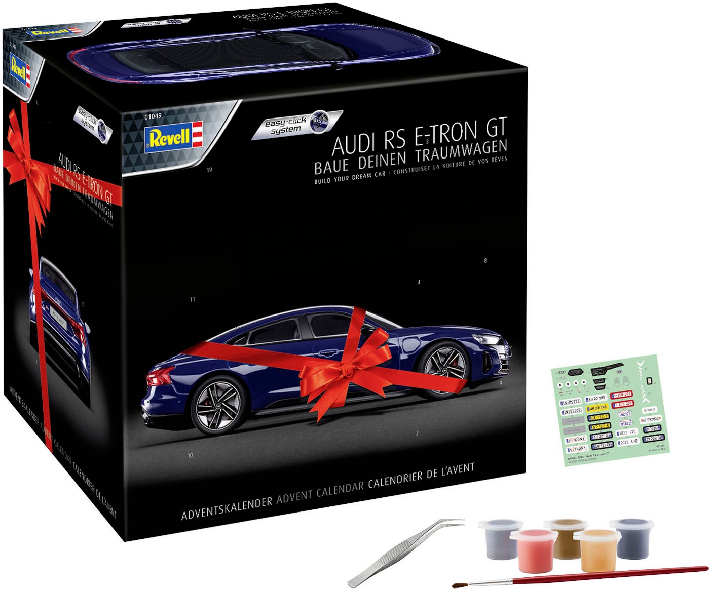 Revell® Spielzeug-Adventskalender »Audi RS e-tron GT«, ab 8 Jahren, Made in Europe