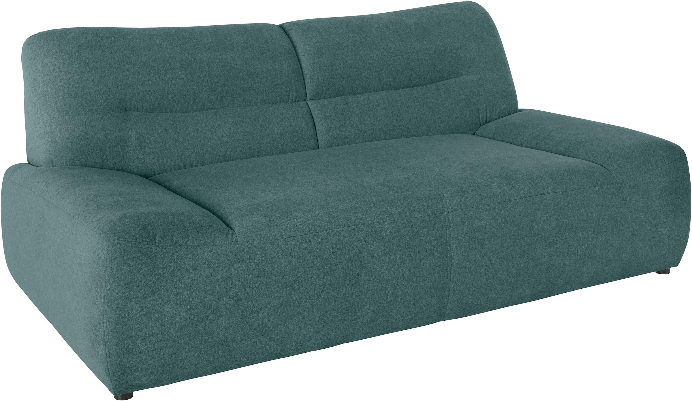 DOMO collection 2-Sitzer »Cesena modernes Sofa mit flachen Armlehnen, komfortabel«, fester Sitzkomfort, frei im Raum stellbar