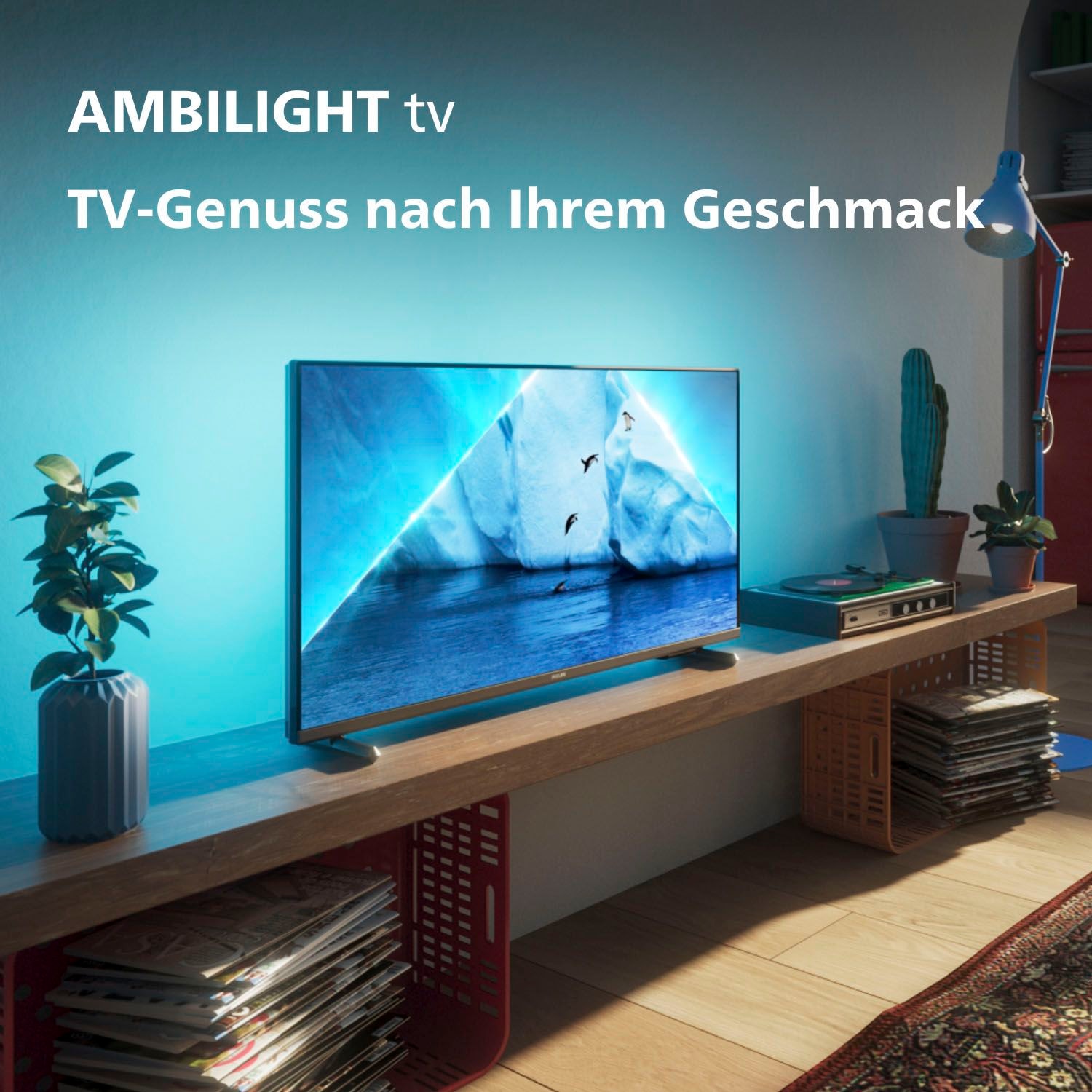 HD, Full cm/32 »32PFS6908/12«, kaufen 80 Raten Philips Zoll, LED-Fernseher auf Smart-TV