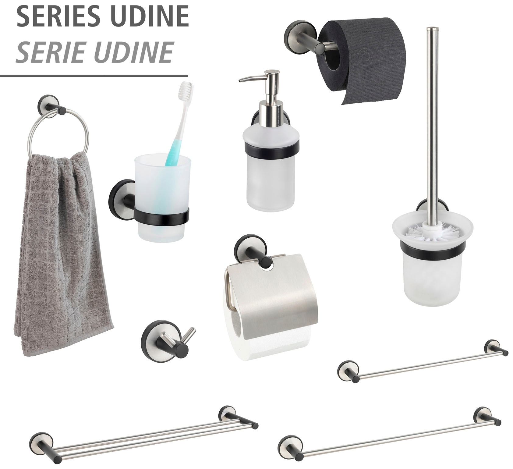 WENKO Doppelhaken »UV-Loc® Udine« ohne Bohren