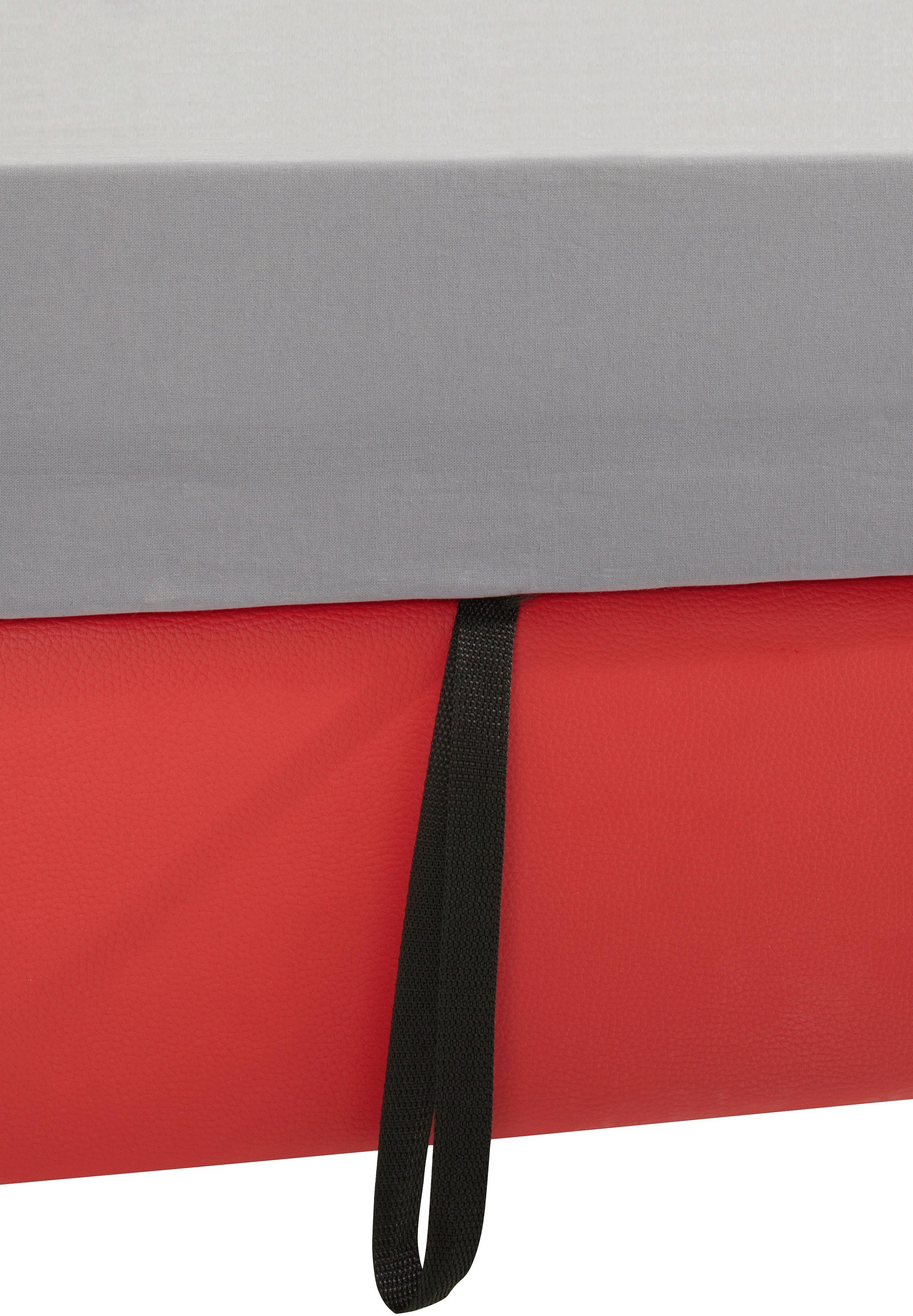 DOMO collection Wohnlandschaft »Norma Top, elegant und modern, flache Armlehnen, komfortabel, U-Form«, wahlweise mit Bettfunktion, mit viel Platz