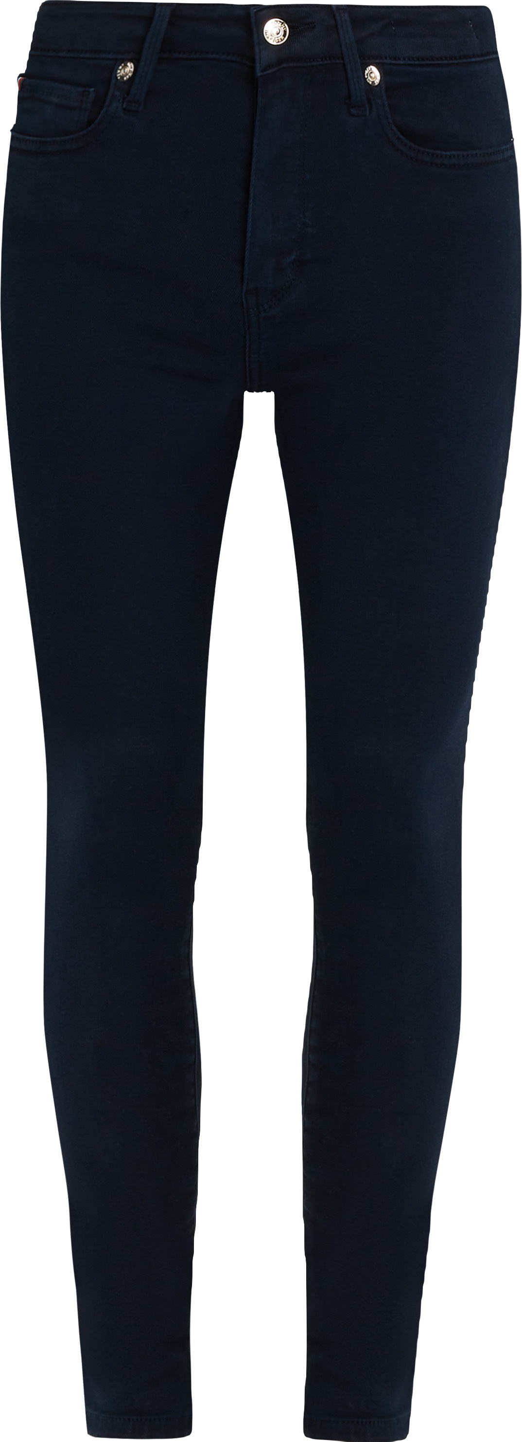Tommy Hilfiger Skinny-fit-Jeans »COMO Skinny RW ACE mit Logo-Badge und knöchellangem Schnitt«, casual, skinny fit, Denim, normaler Bundabschluss