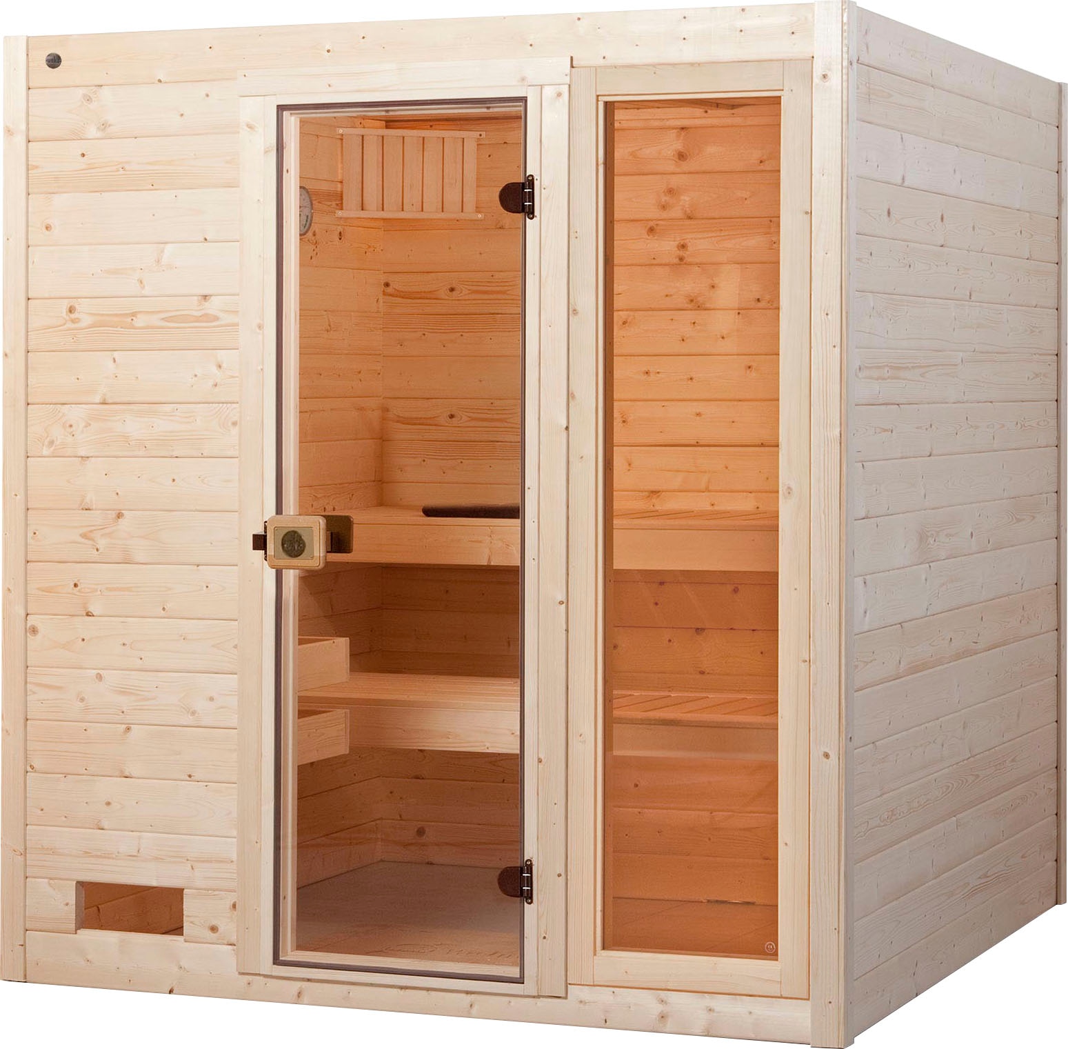 weka Sauna »Valida« Set,  9 kW-Ofen mit integrierter Steuerung