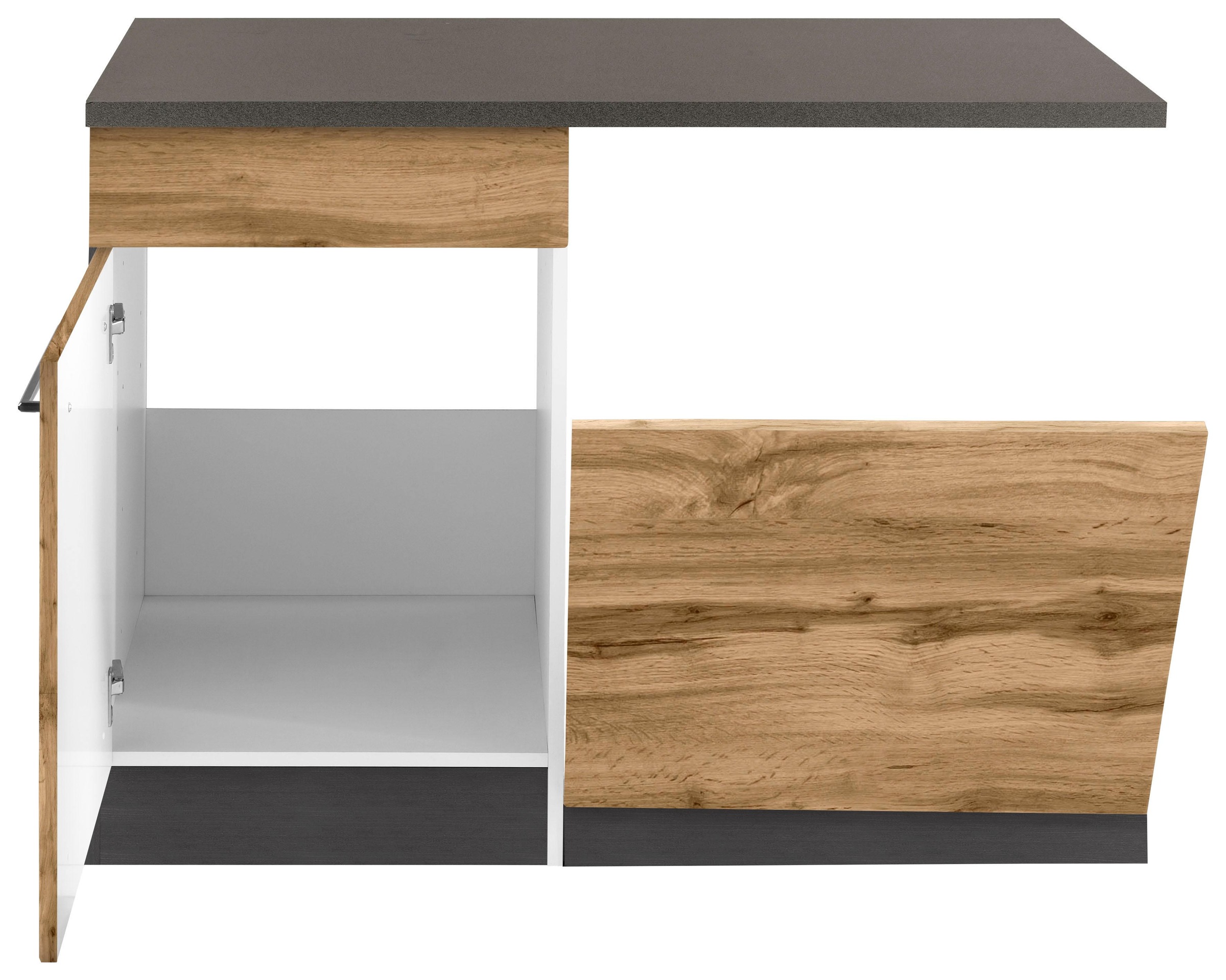 KOCHSTATION Spülenschrank »KS-Tulsa«, 110 cm breit, inkl. Tür/Sockel für Einbaugeschirrspüler, Metallgriff
