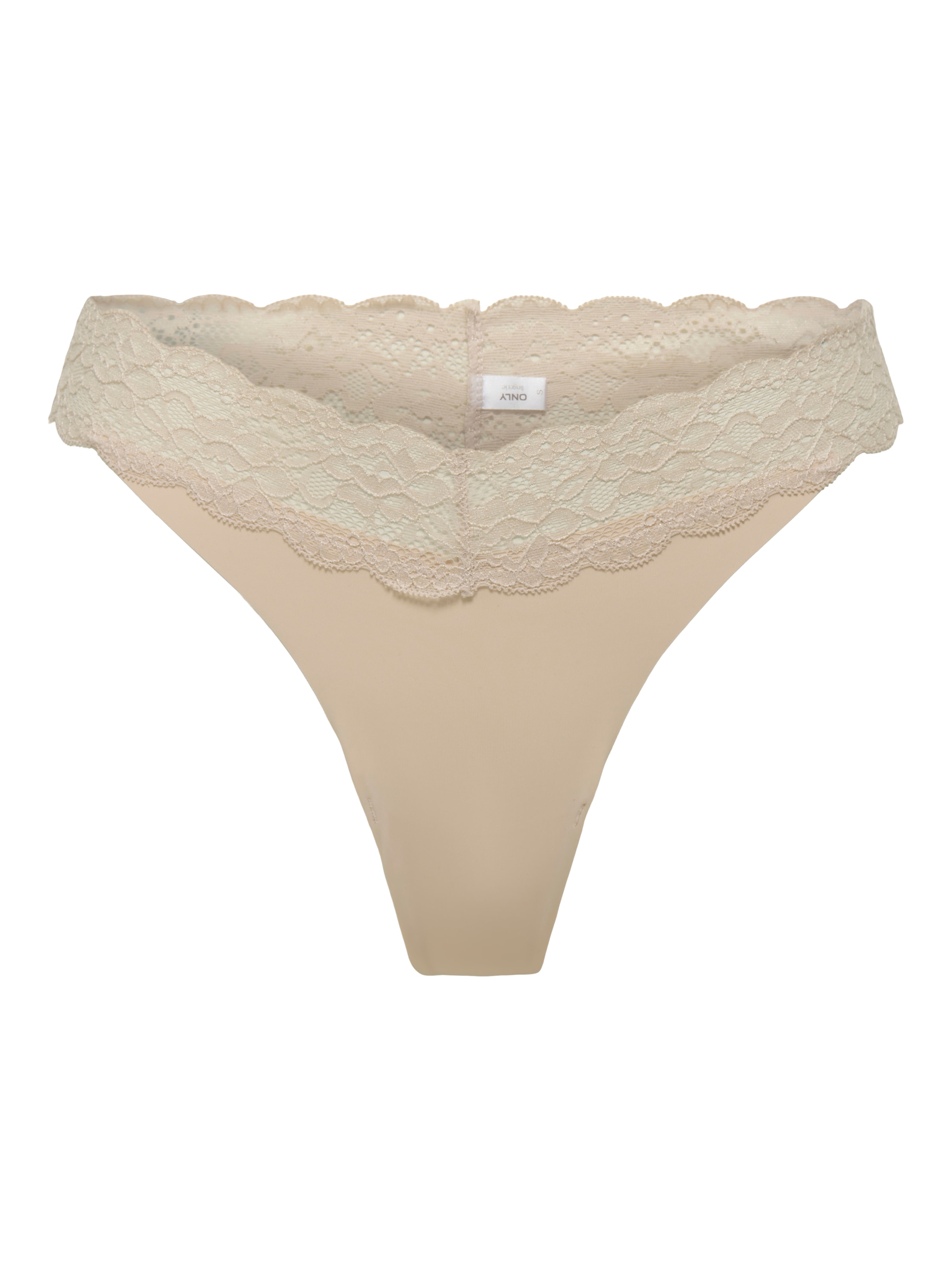 ONLY Tanga »ONLCHLOE LACE S.S THONG 3-PACK ACC«, (Packung, 3 St.)