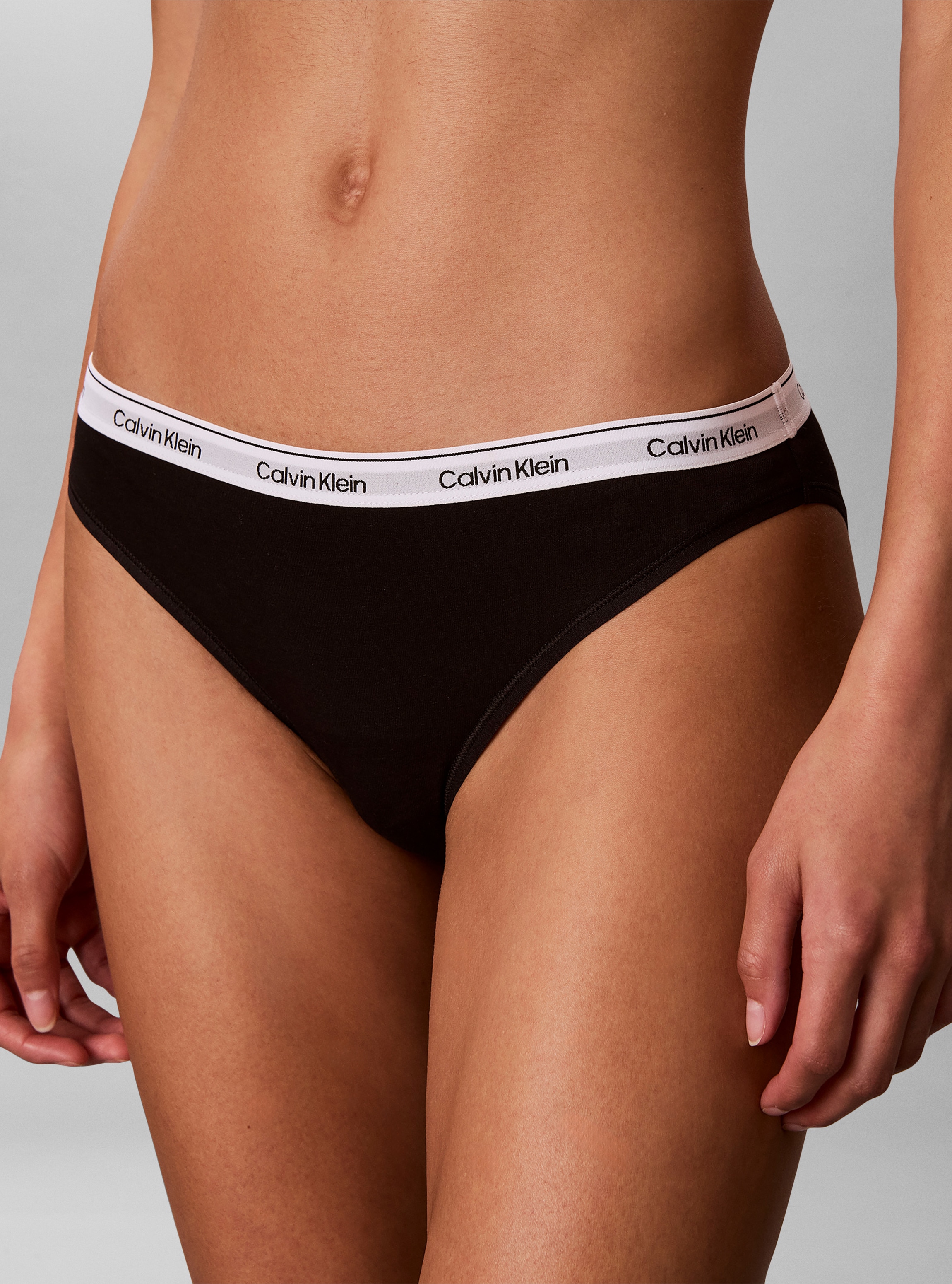 Calvin Klein Underwear Bikinislip »BIKINI 3PK« Packung, 3er-Pack,  Körpernahe Passform mit elastischem Bund