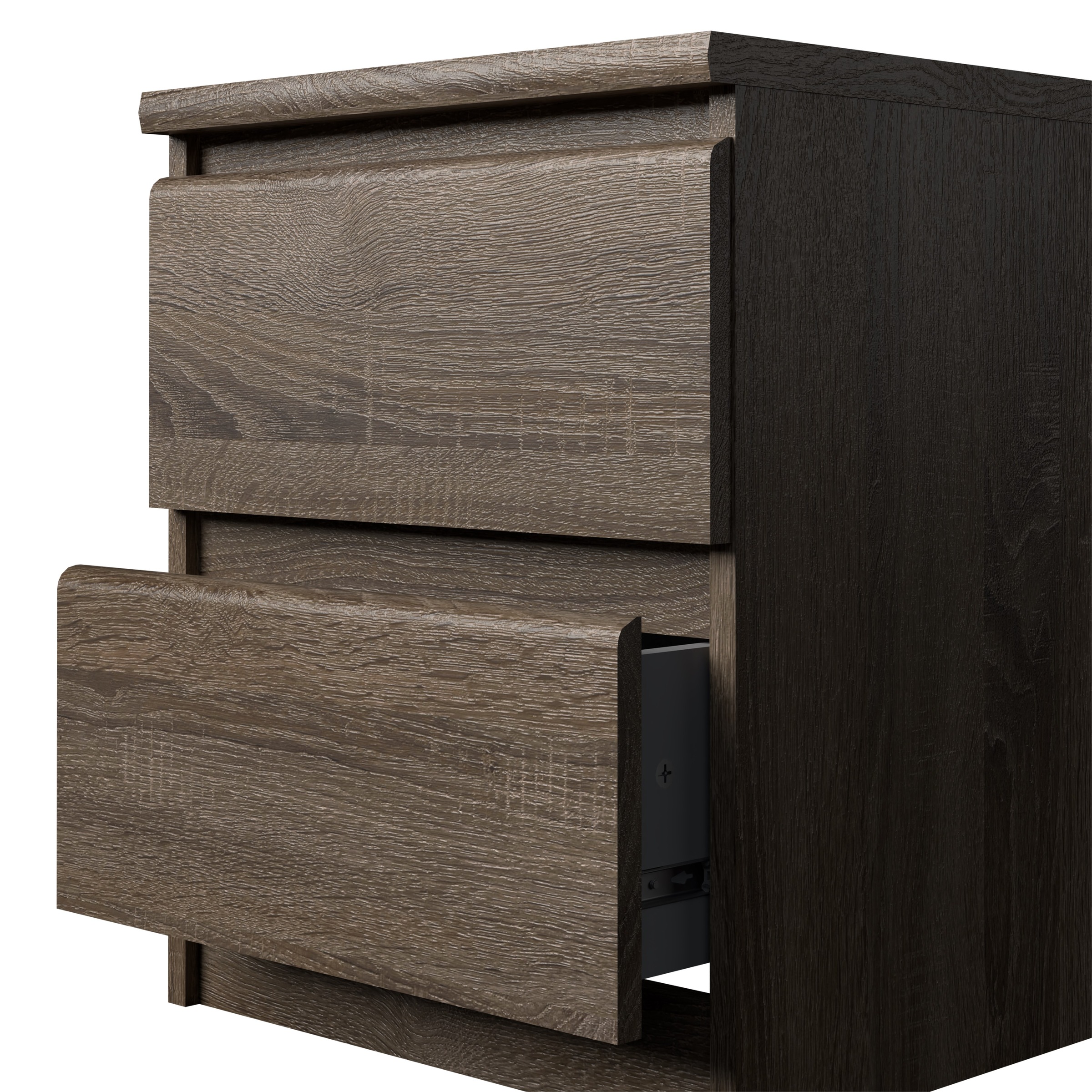 INOSIGN Nachttisch »Naia, Nachtkommode, Nachtschrank, Beistelltisch«, mit 2 Schubladen, Breite 40 cm, Höhe 50 cm