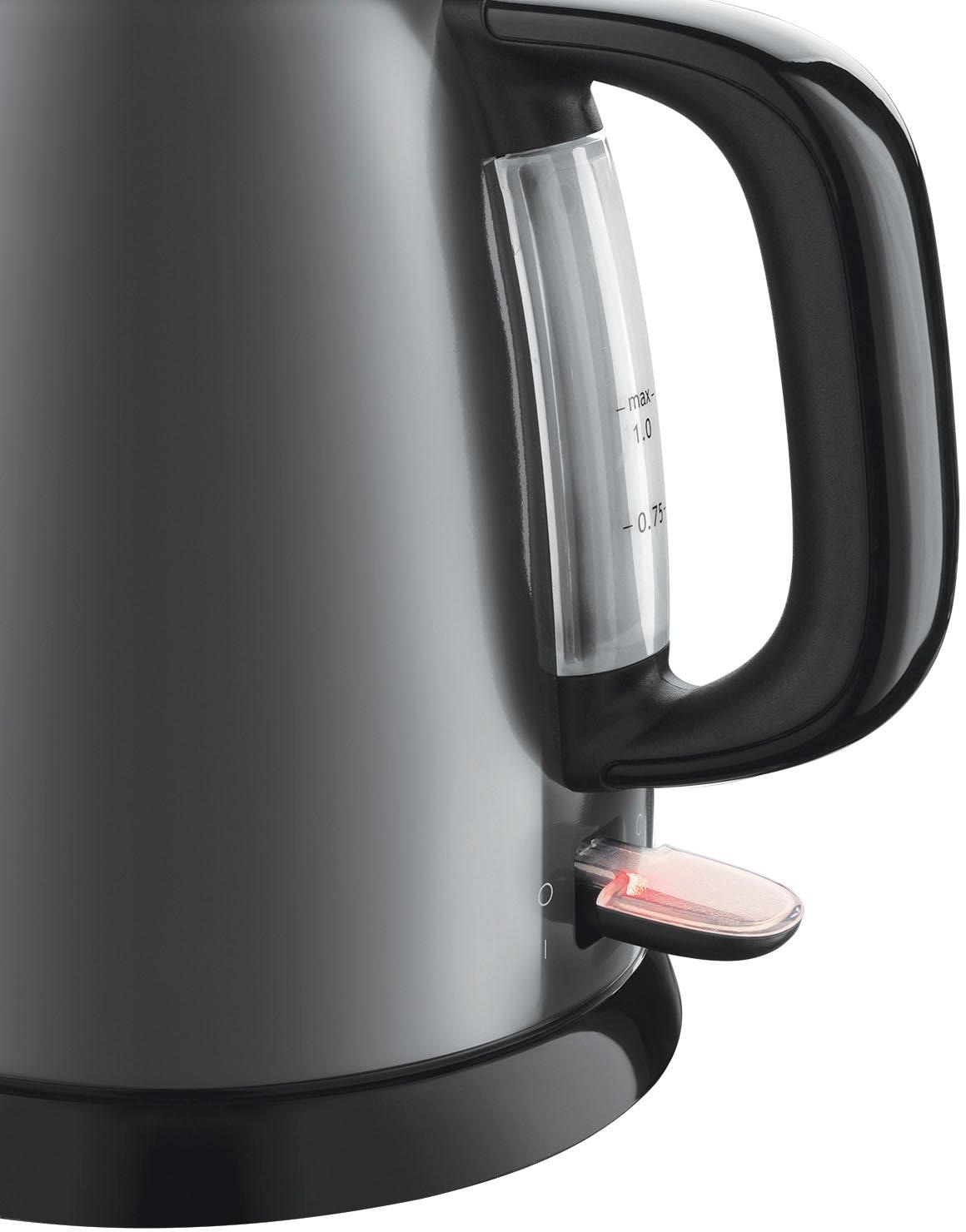 RUSSELL HOBBS Wasserkocher »Colours plus grau 24993-70«, 1 l, 2400 W