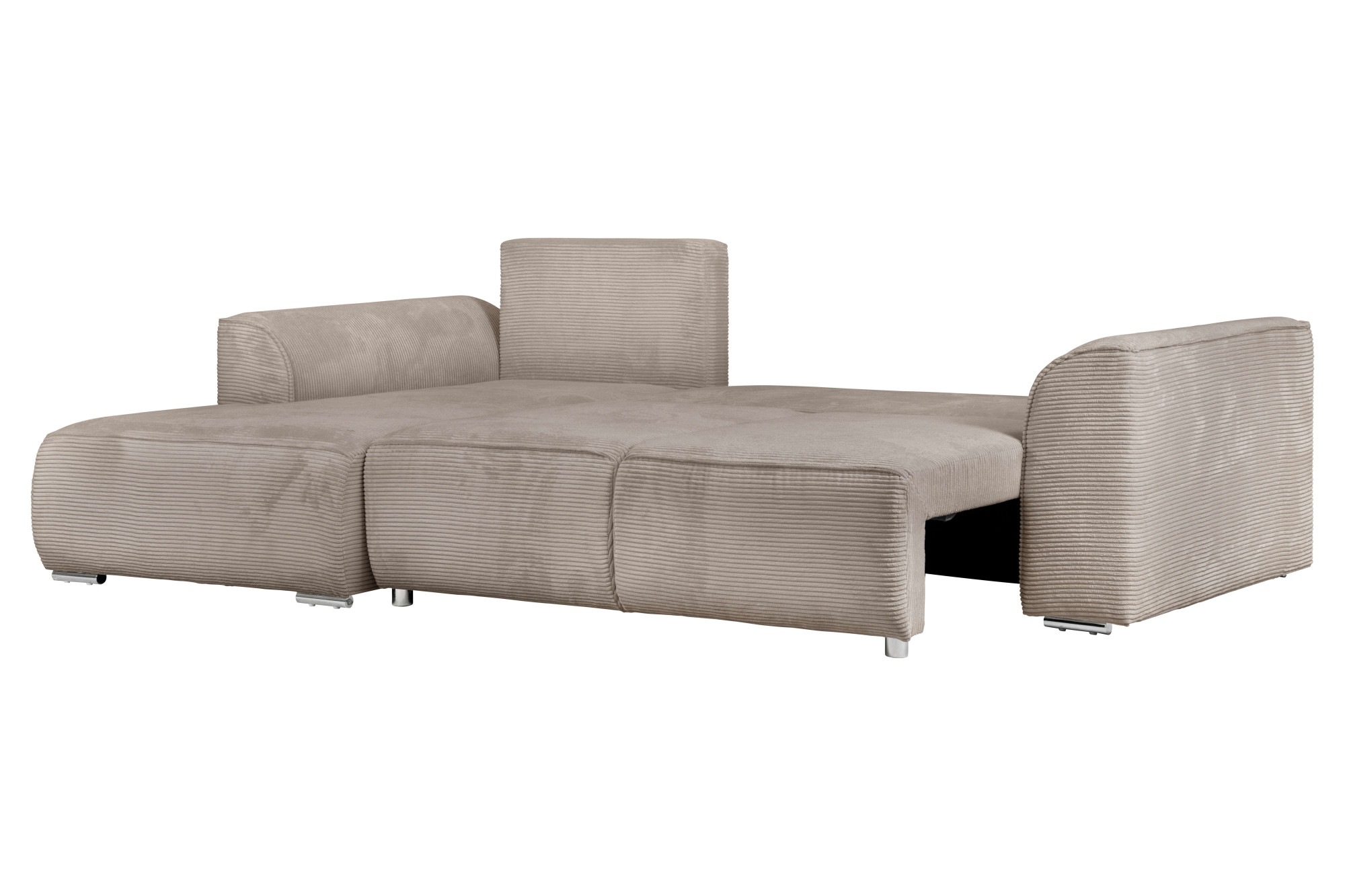 INOSIGN Ecksofa »BEATRICE optionale Schlafsofa mit Bettkasten, B/T/H: 265/170/86 cm«, L-Form, wahlweise auch mit Bettfunktion und Bettkasten