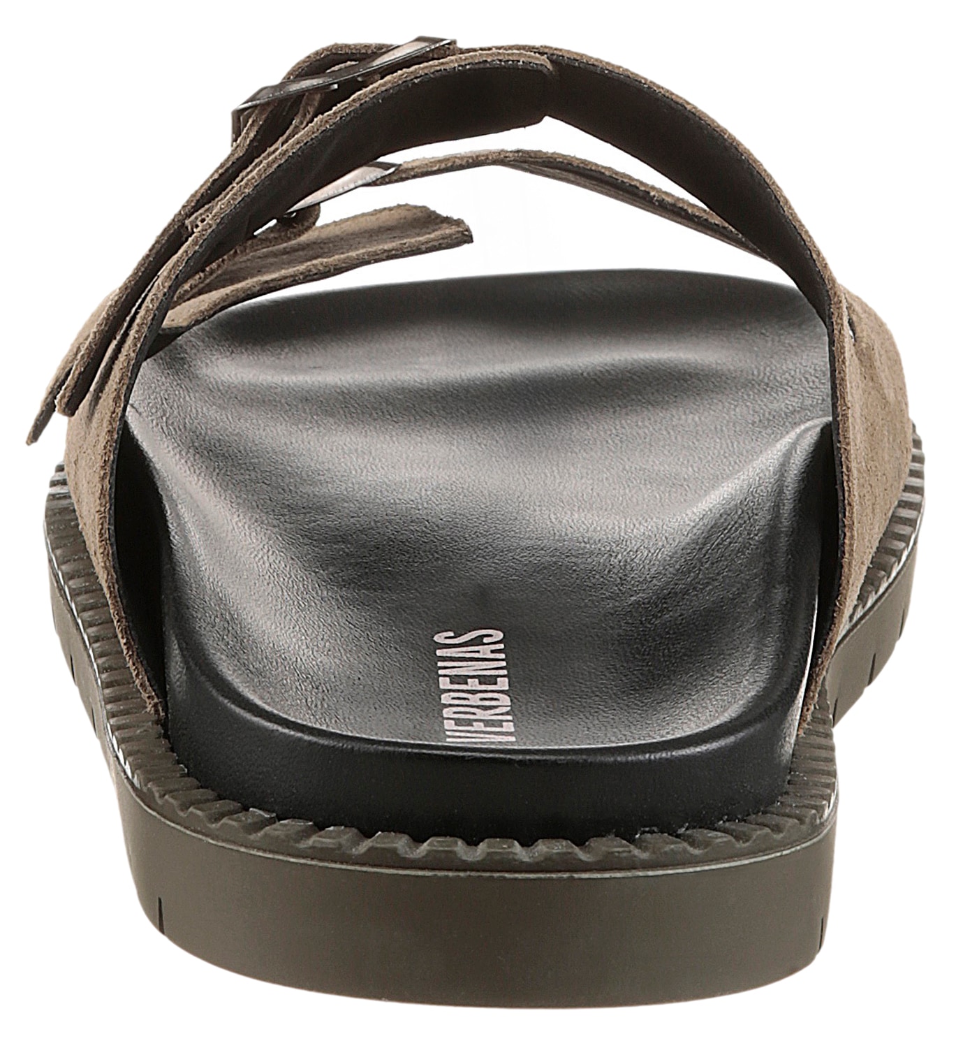 VERBENAS Pantolette »Capri Serraje«, Sommerschuh, Schlappen, Hausschuh, Urlaubschuh aus feinem Leder