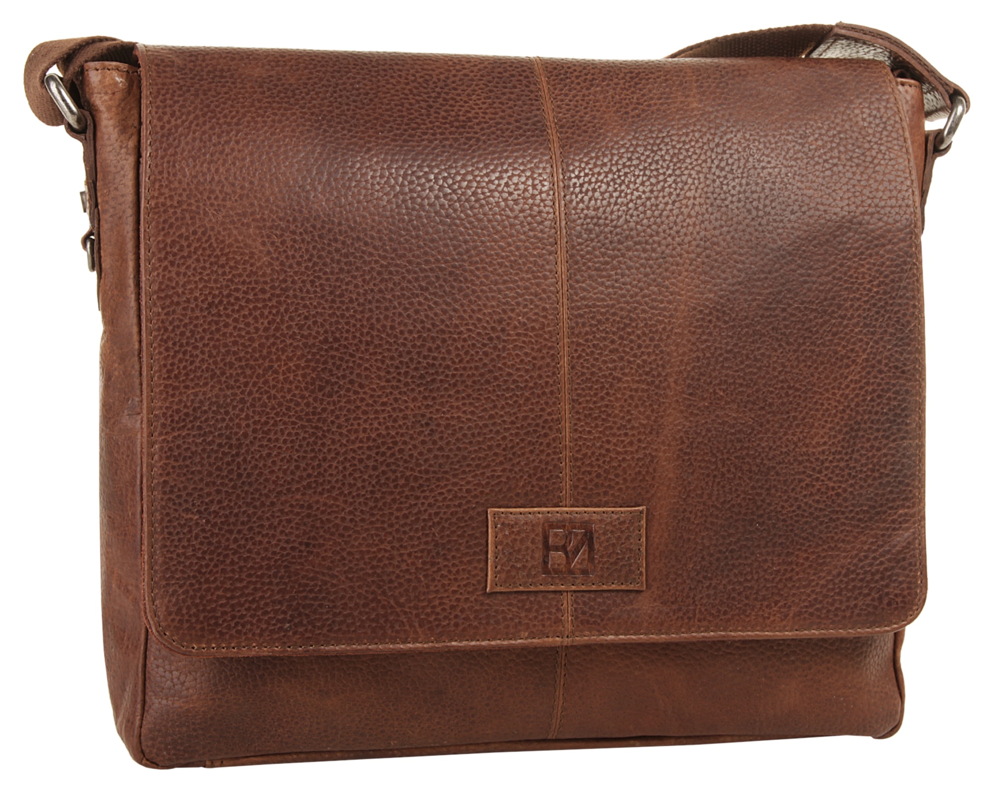 BODENSCHATZ Messenger Bag echt Leder