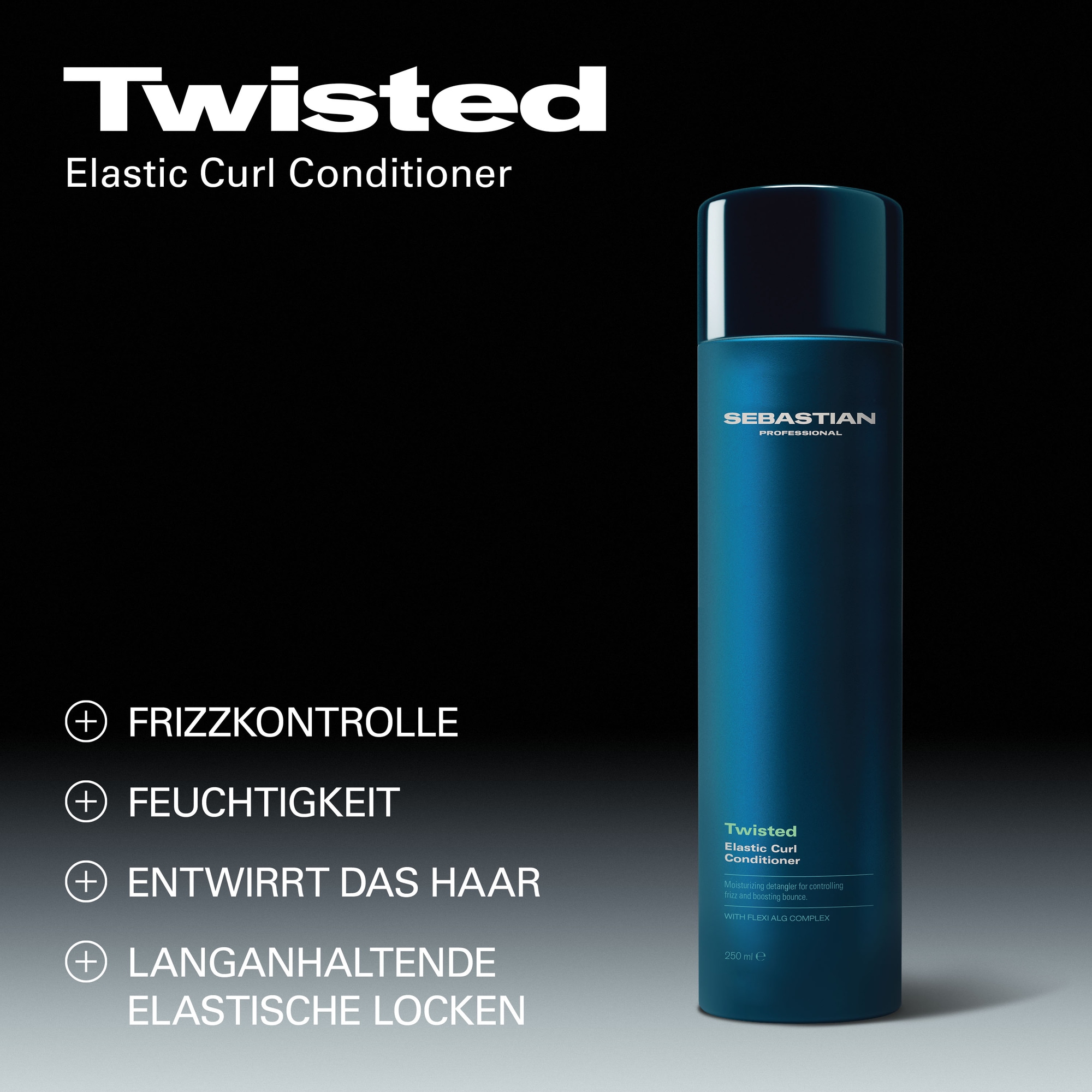 Sebastian Professional Haarspülung »Twisted Conditioner« für geschädigtes, glanzloses, trockenes und widerspenstiges Haar