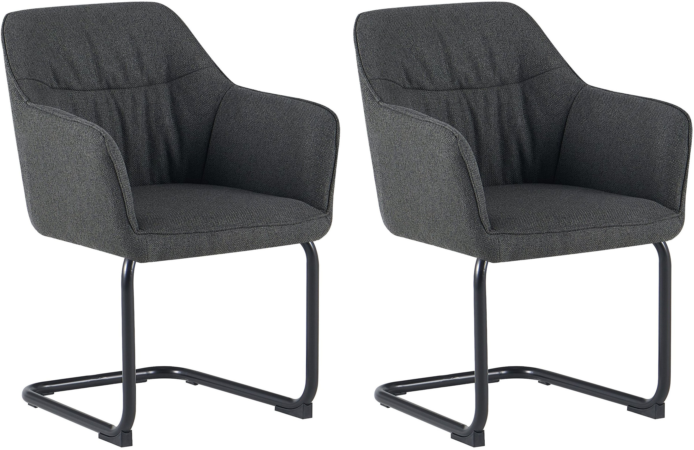 OTTO home Freischwinger »Elba« (Set) 2 Stk.gemütlicher Stuhl / Sessel, 180 günstig online kaufen