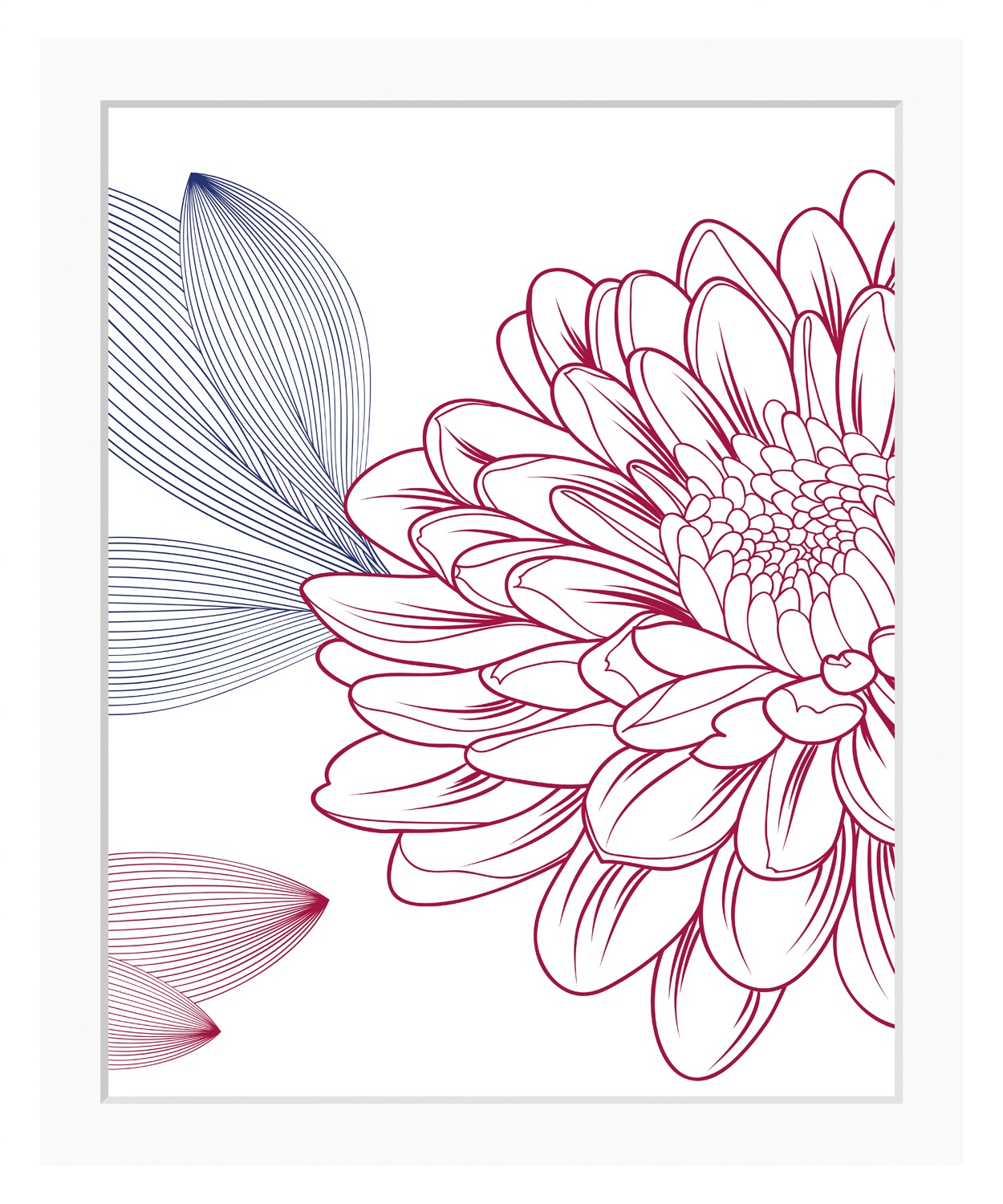 queence Bild »Lia«, Blumen, (Set), Blumen, gerahmt günstig online kaufen