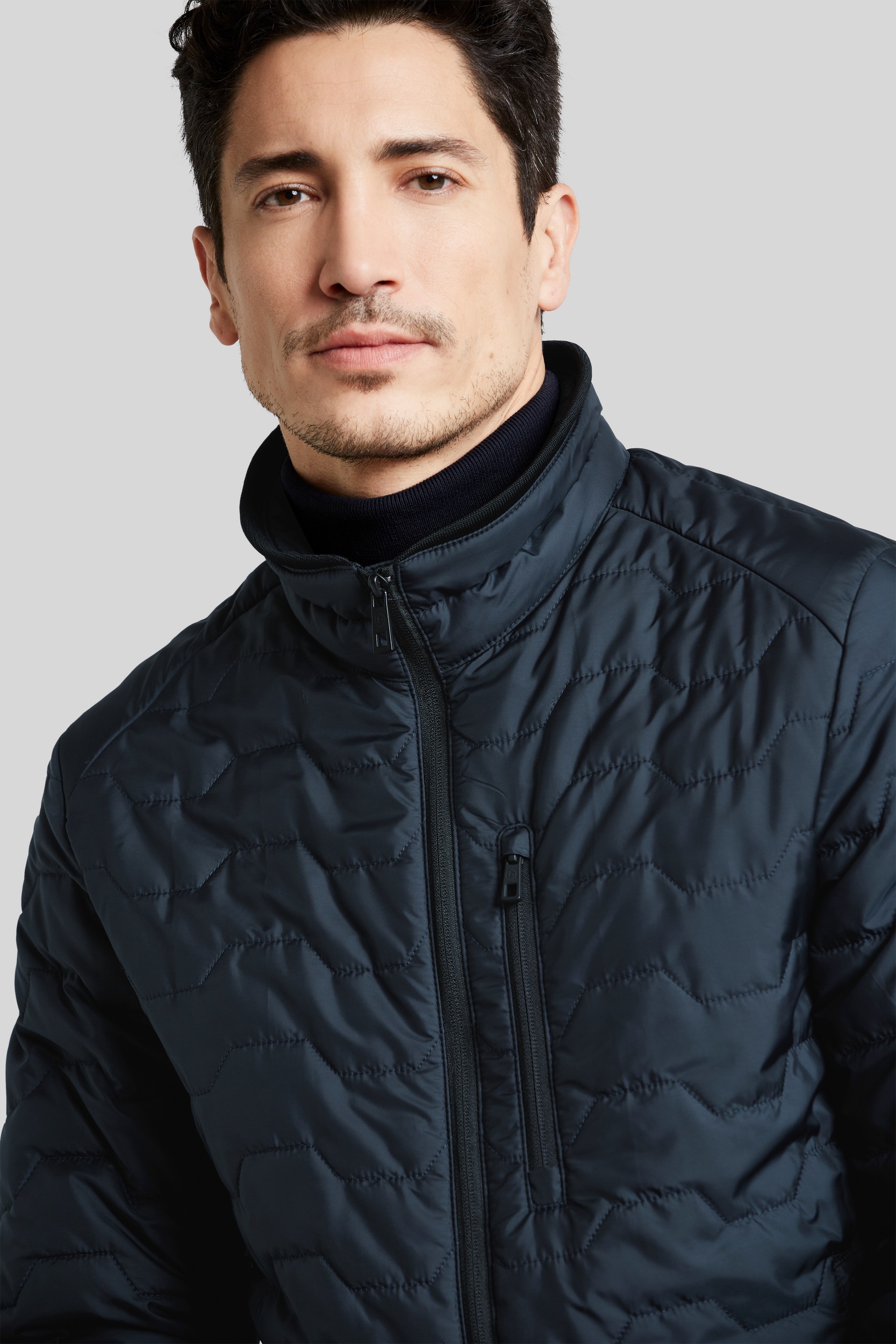 bugatti Blouson, ohne Kapuze, mit modernem Stehkragen