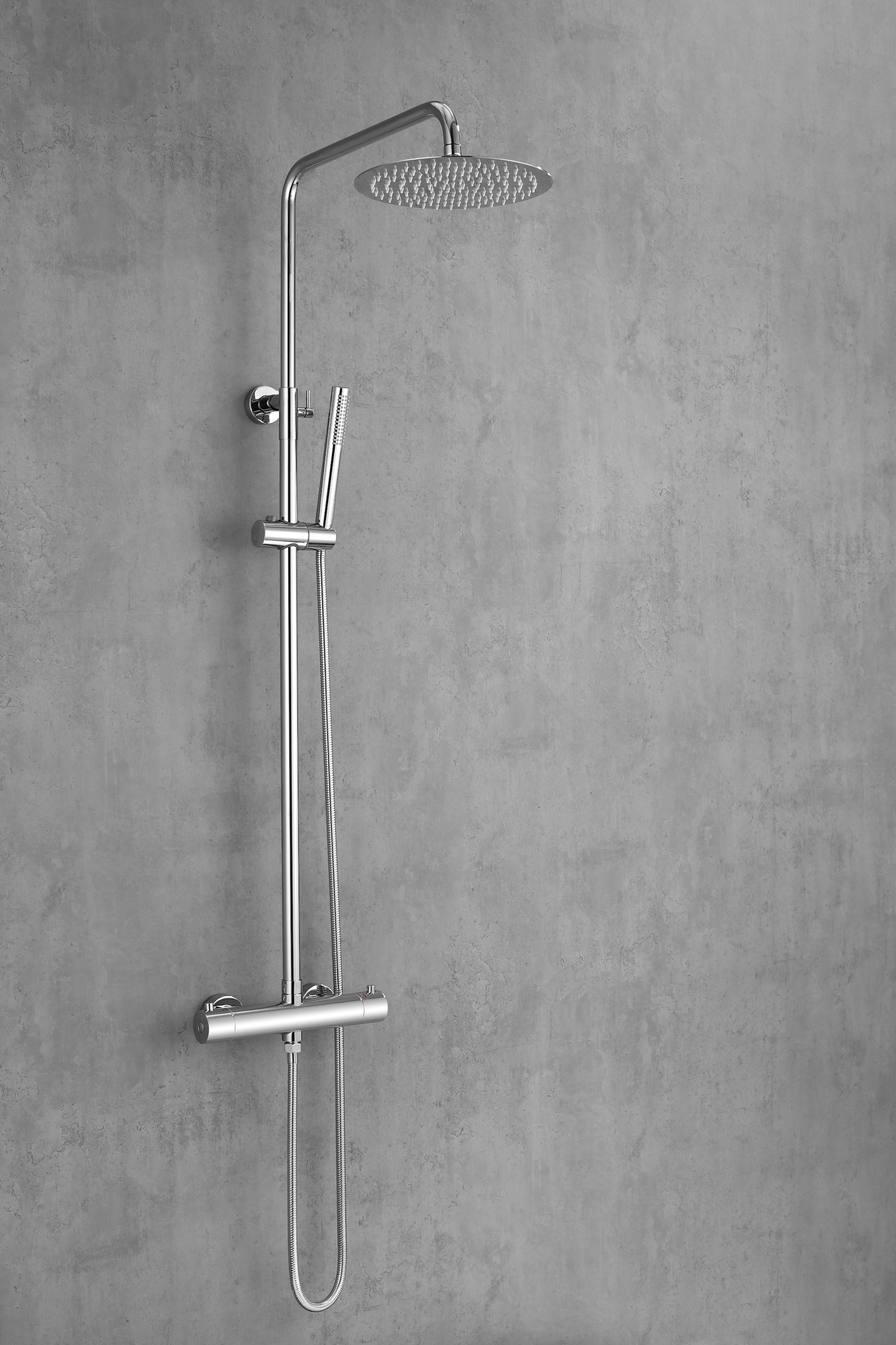 Øresund Duschsystem »Sanddorn« Set,  Überkopfbrause, Regendusche Wellnessdusche in verschiedenen Farben