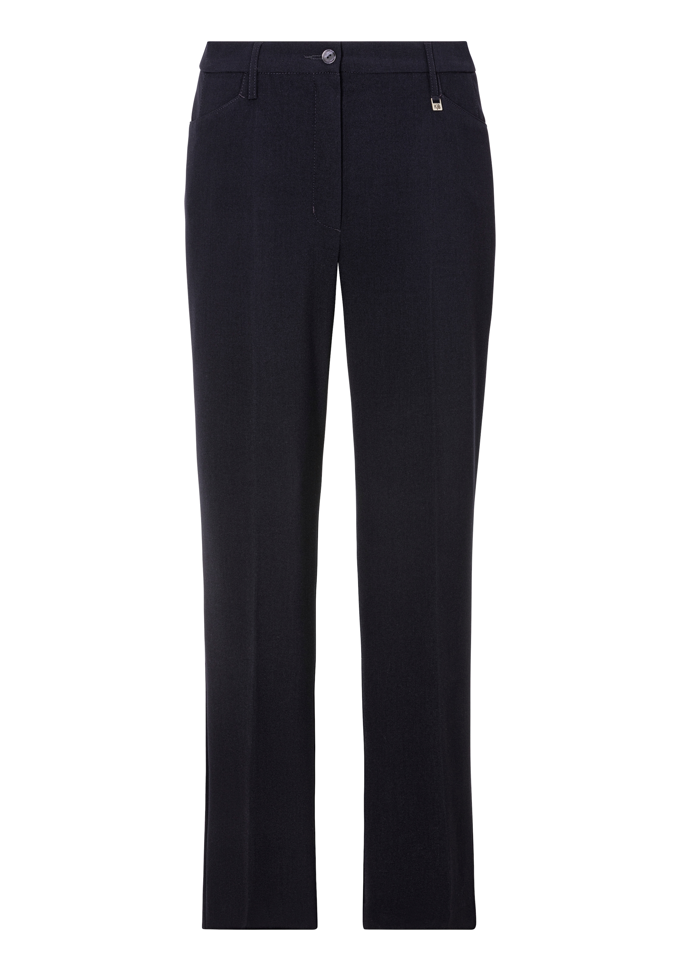 KjBRAND Stoffhose »Hose Bea in Bi-Stretch Kammgarnoptik mit Bügelfalte«  Sommerhose , ideal für kräftige Oberschenkel