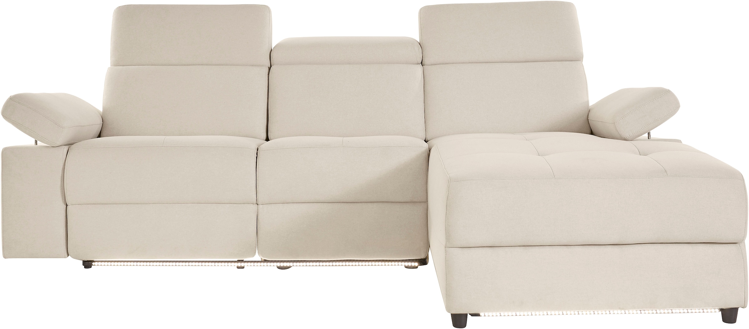 Home affaire Ecksofa »Kilado, L-Form,« mit Relaxfunktion, verstellbarer Arm günstig online kaufen