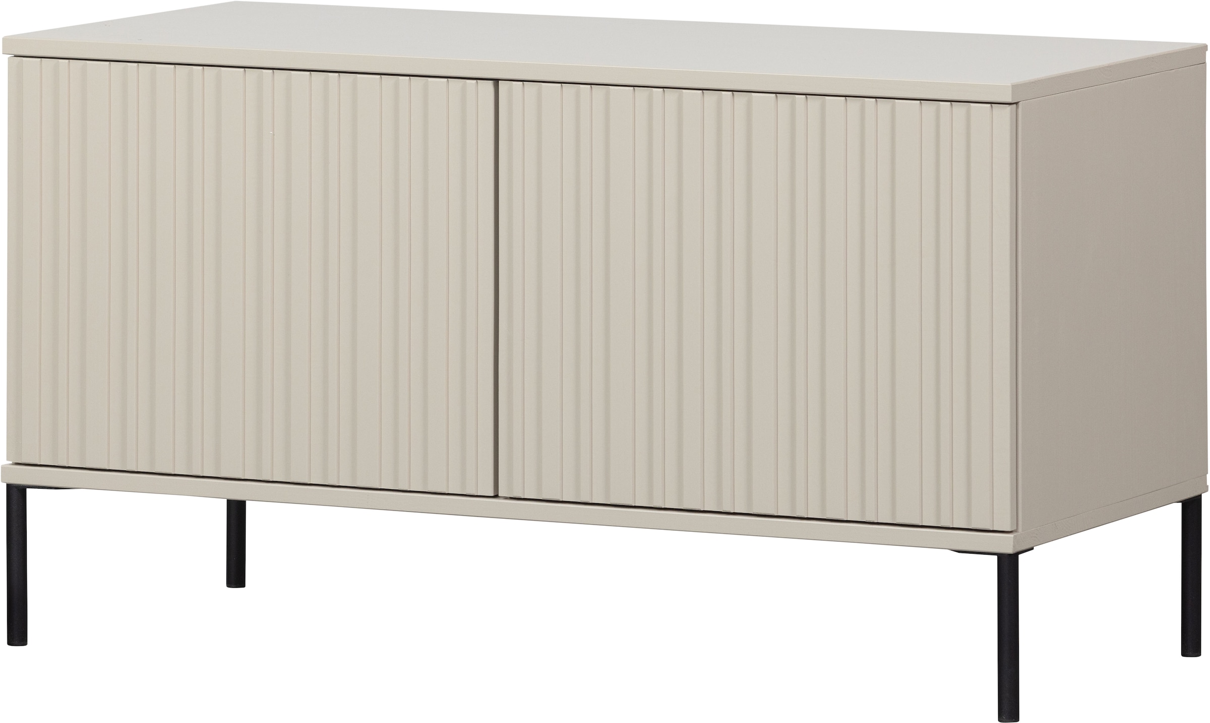 WOOOD Sideboard »New Gravure FSC® Mix holz mit Druckmechanismus H 56 x B 150 x T 44 cm« Das Gravure New TV-Möbel von WOOOD mit Stil, Stauraum und Push-to-Open