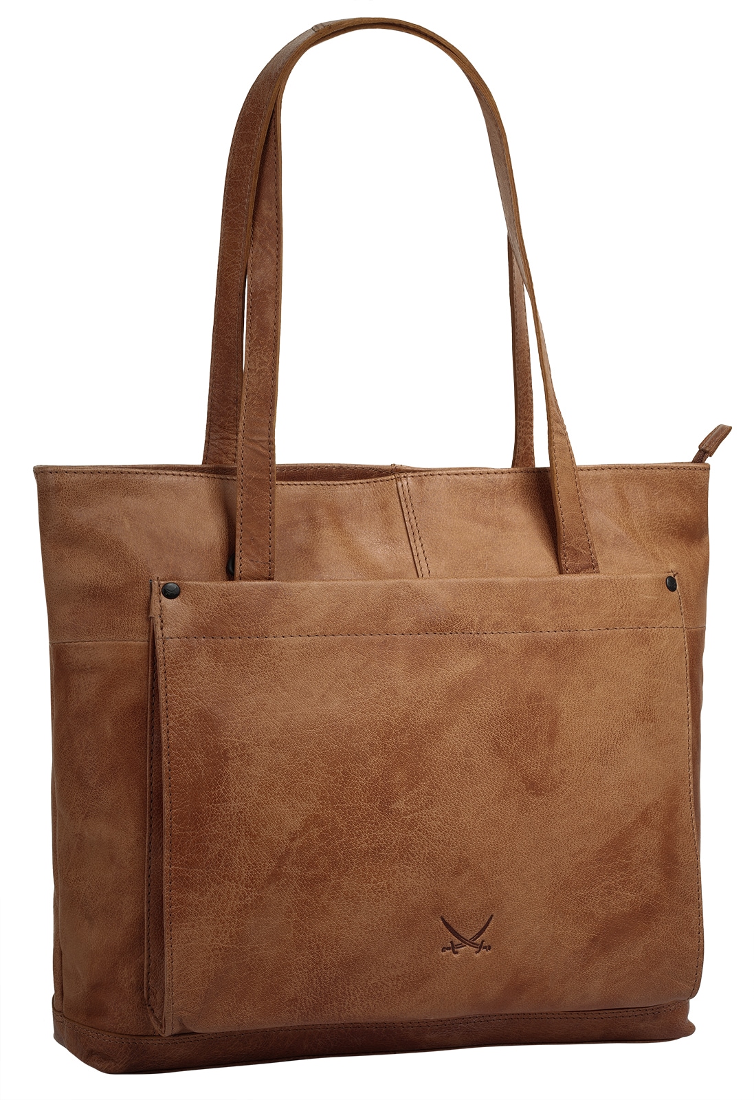 Sansibar Shopper echt Leder