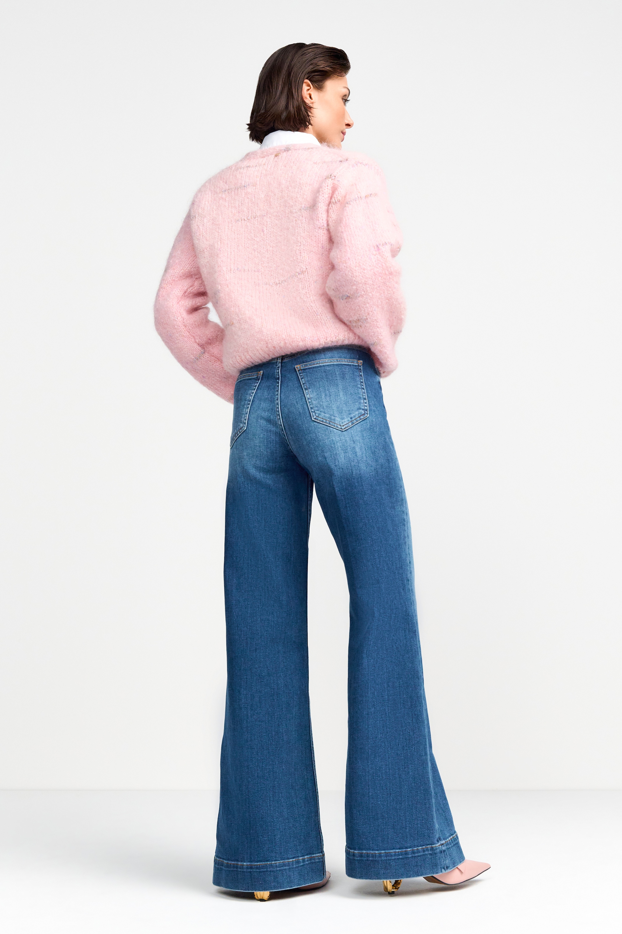 RICHROYAL Weite Jeans »NOS MR SC F Blue«