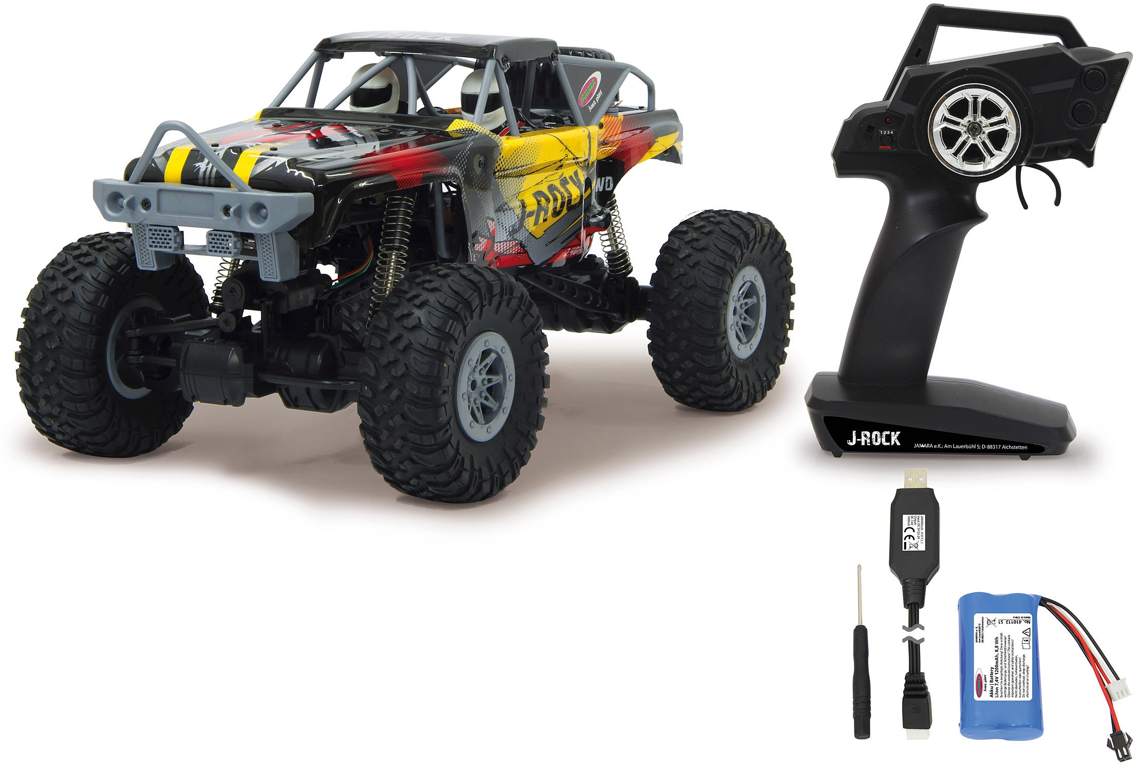 RC-Monstertruck »J-Rock Crawler 4WD 1:10 2,4 GHz«