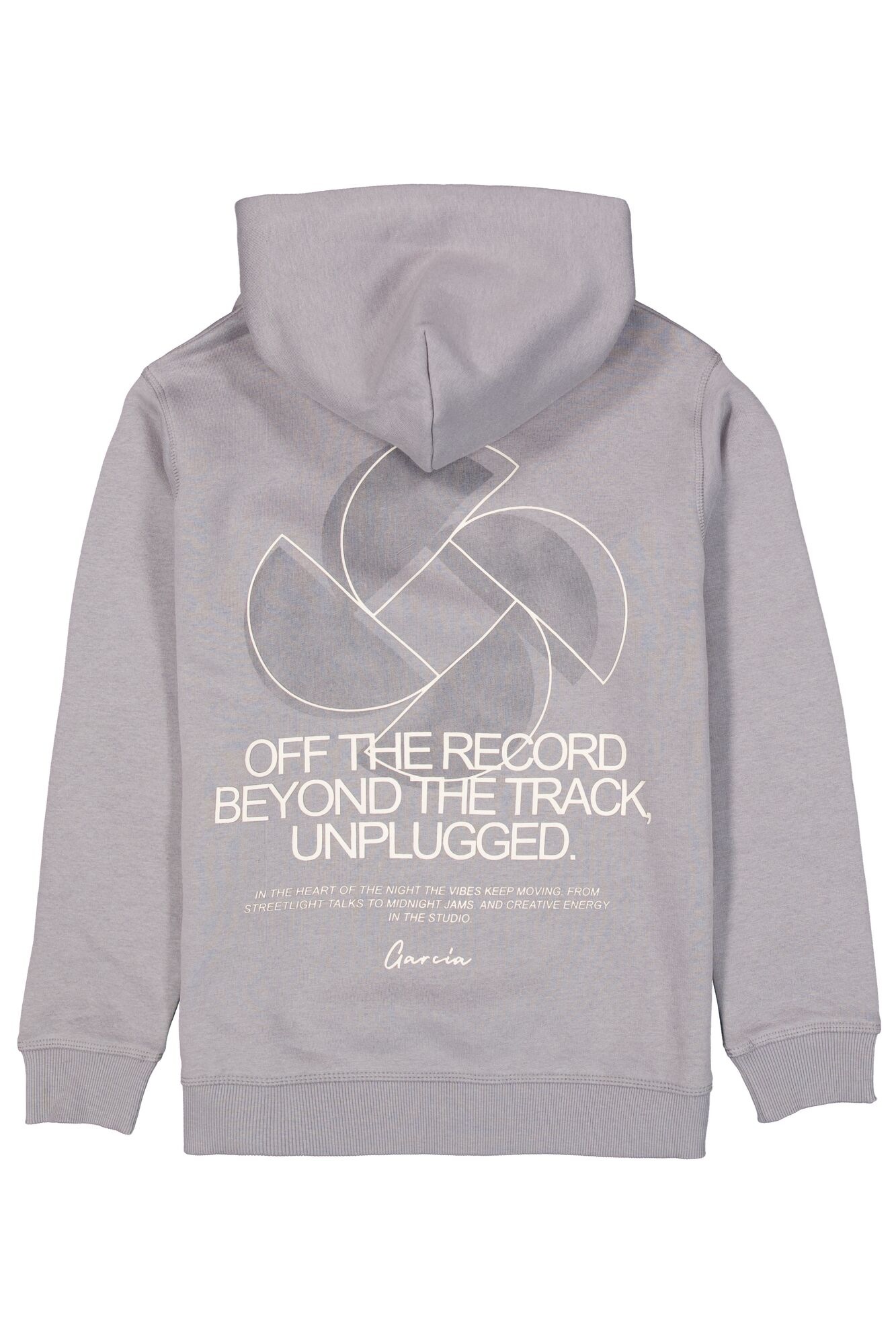 Garcia Hoodie , Rückseite plakativ bedruckt
