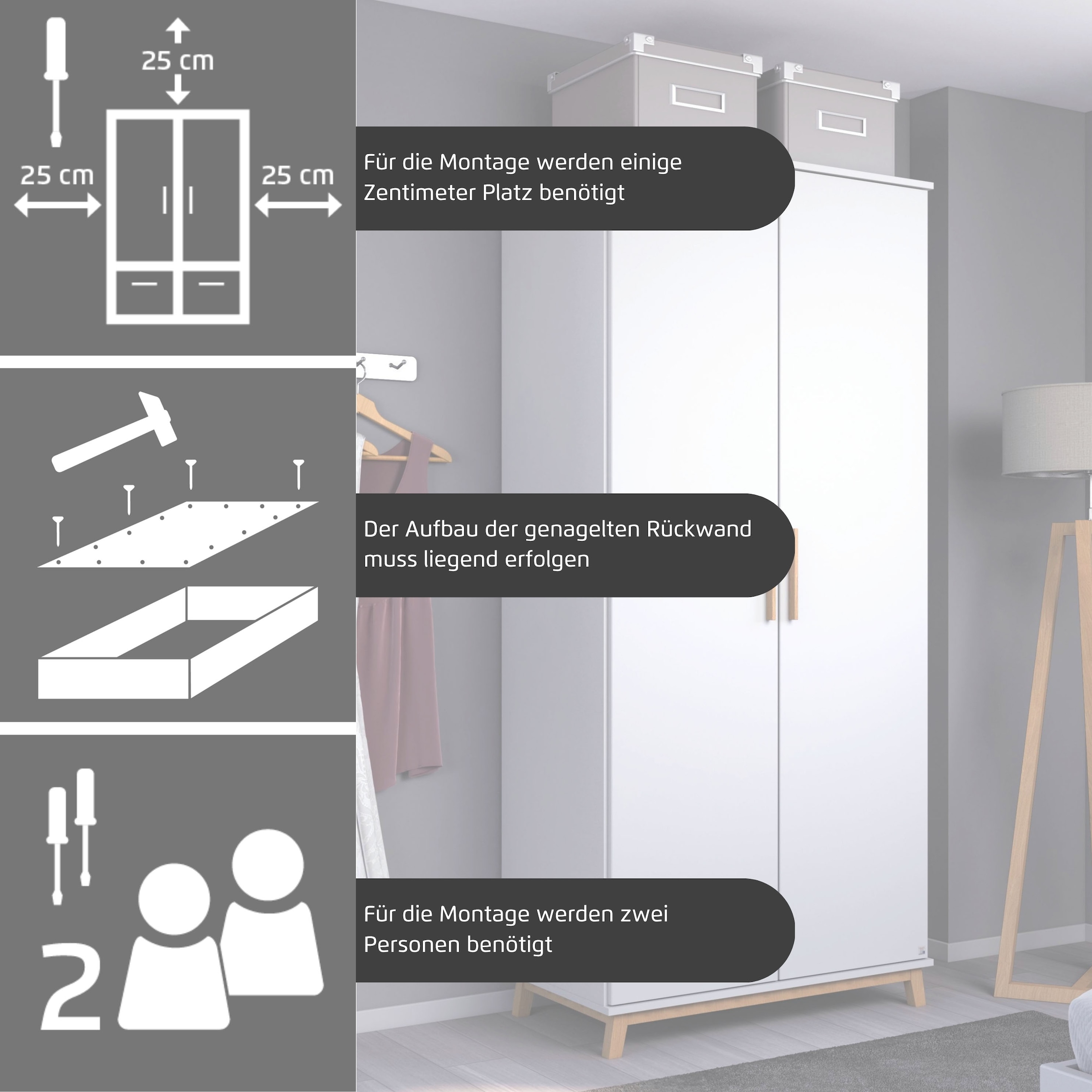 rauch Drehtürenschrank »Carlsson«