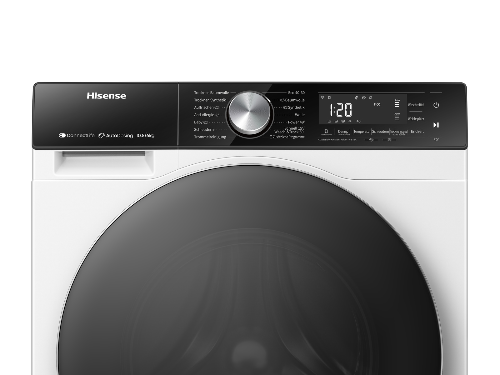 Hisense Waschtrockner »WD5S1045BW«