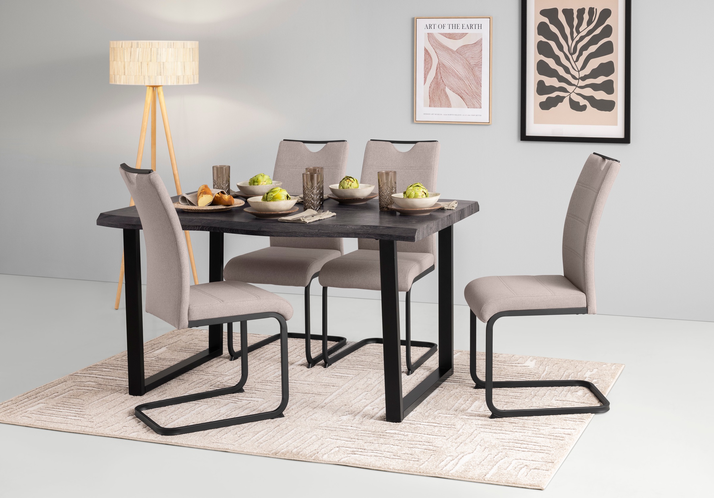 HELA Essgruppe »GISELLE Esszimmer, Essgruppe, Sitzgruppe TOPSELLER!« Set, 5 günstig online kaufen