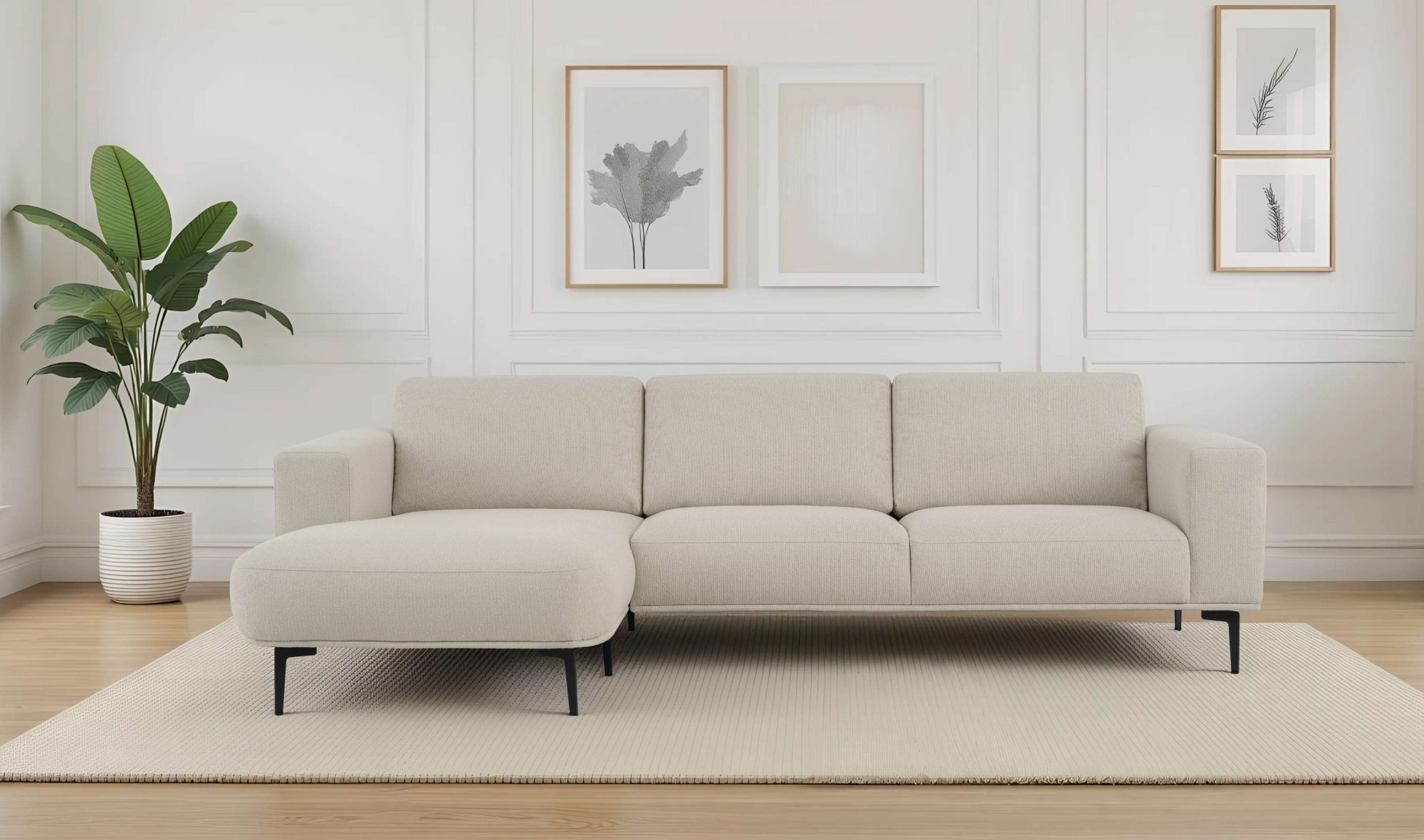 OTTO home Ecksofa »Lillith, 289 cm, L-Form, gemütlicher Sitzkomfort« Eckcou günstig online kaufen