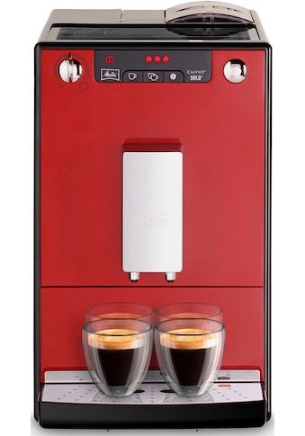 Melitta Kaffeevollautomat »Solo® E950-204, chili-red«, Perfekt für Café crème &... kaufen