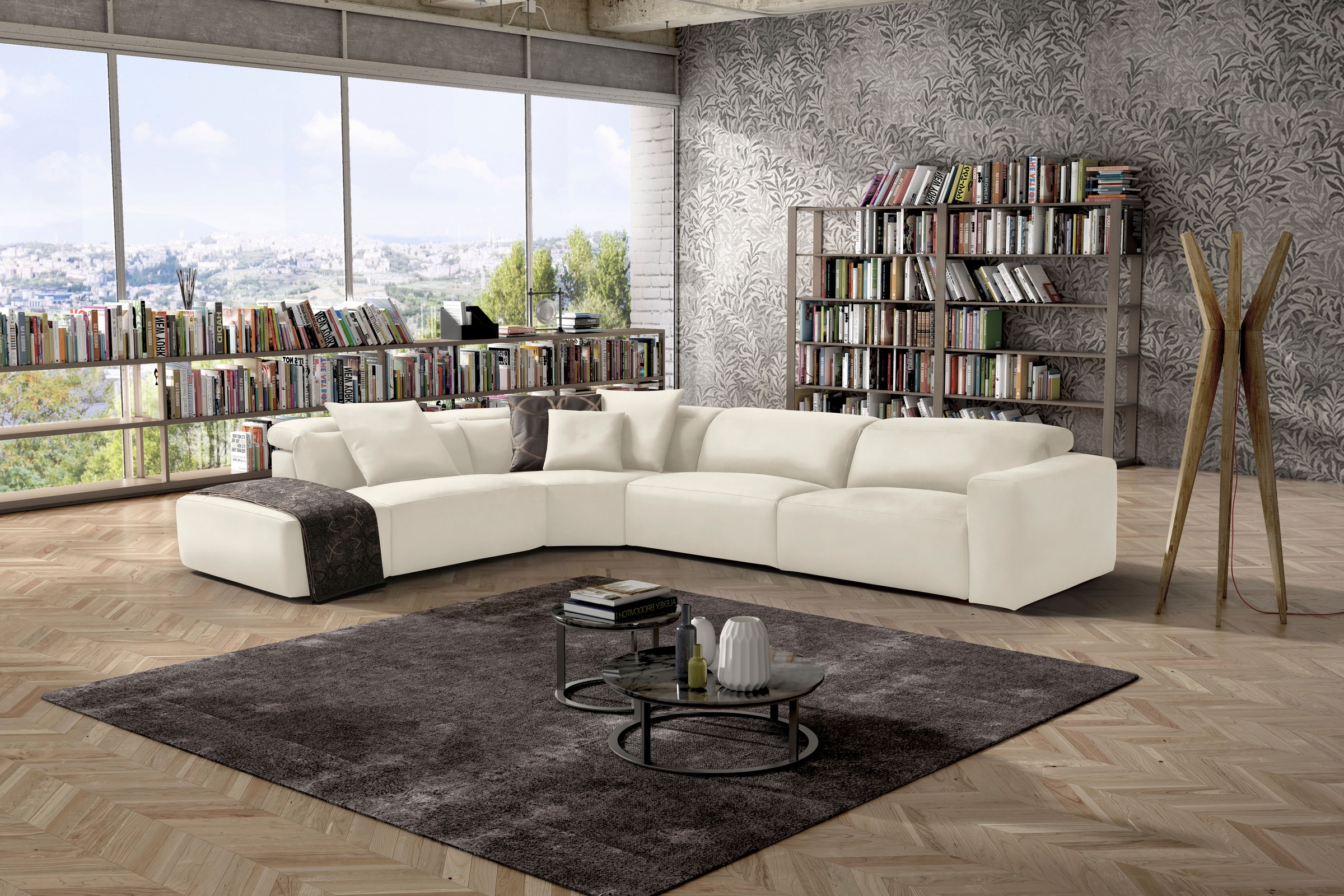 Egoitaliano Ecksofa »Beverly, extravangantes Designsofa mit erstklassigem S günstig online kaufen