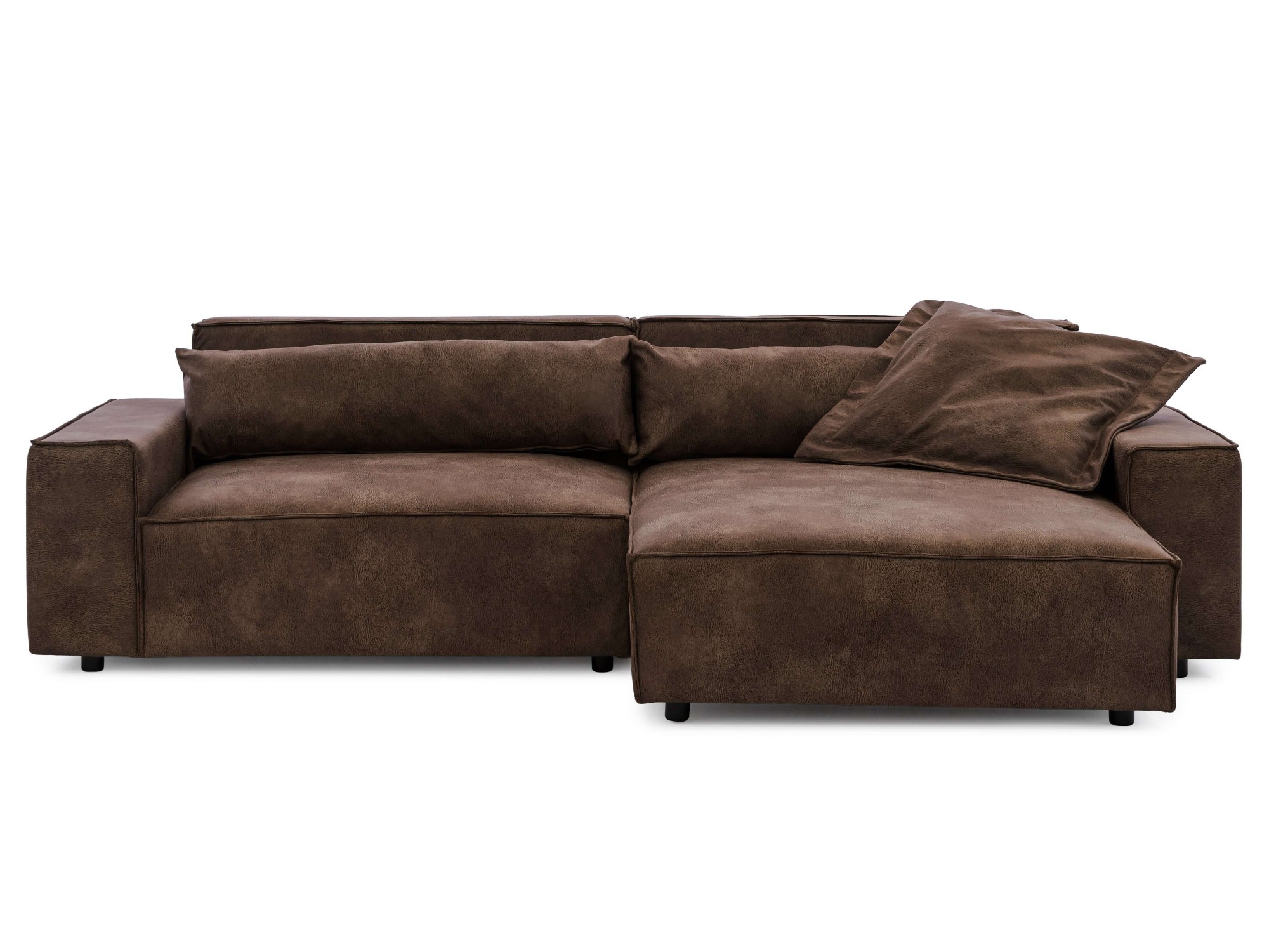 OTTO home Ecksofa »KINLEE Design-Sofa mit Recamiere rechts/links, Maße B/T/ günstig online kaufen