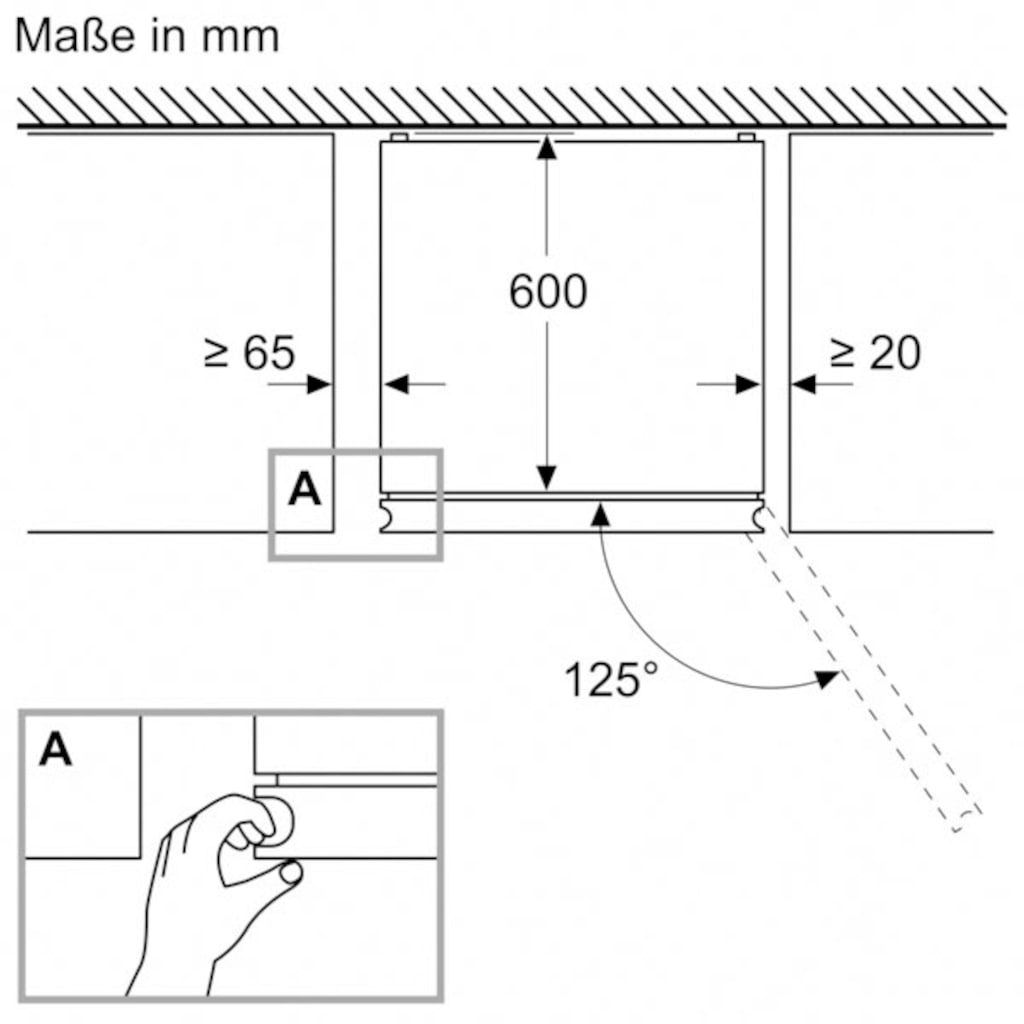 SIEMENS Kühl-/Gefrierkombination »KG39NAXCF«, KG39NAXCF, 203 cm hoch, 60 cm breit